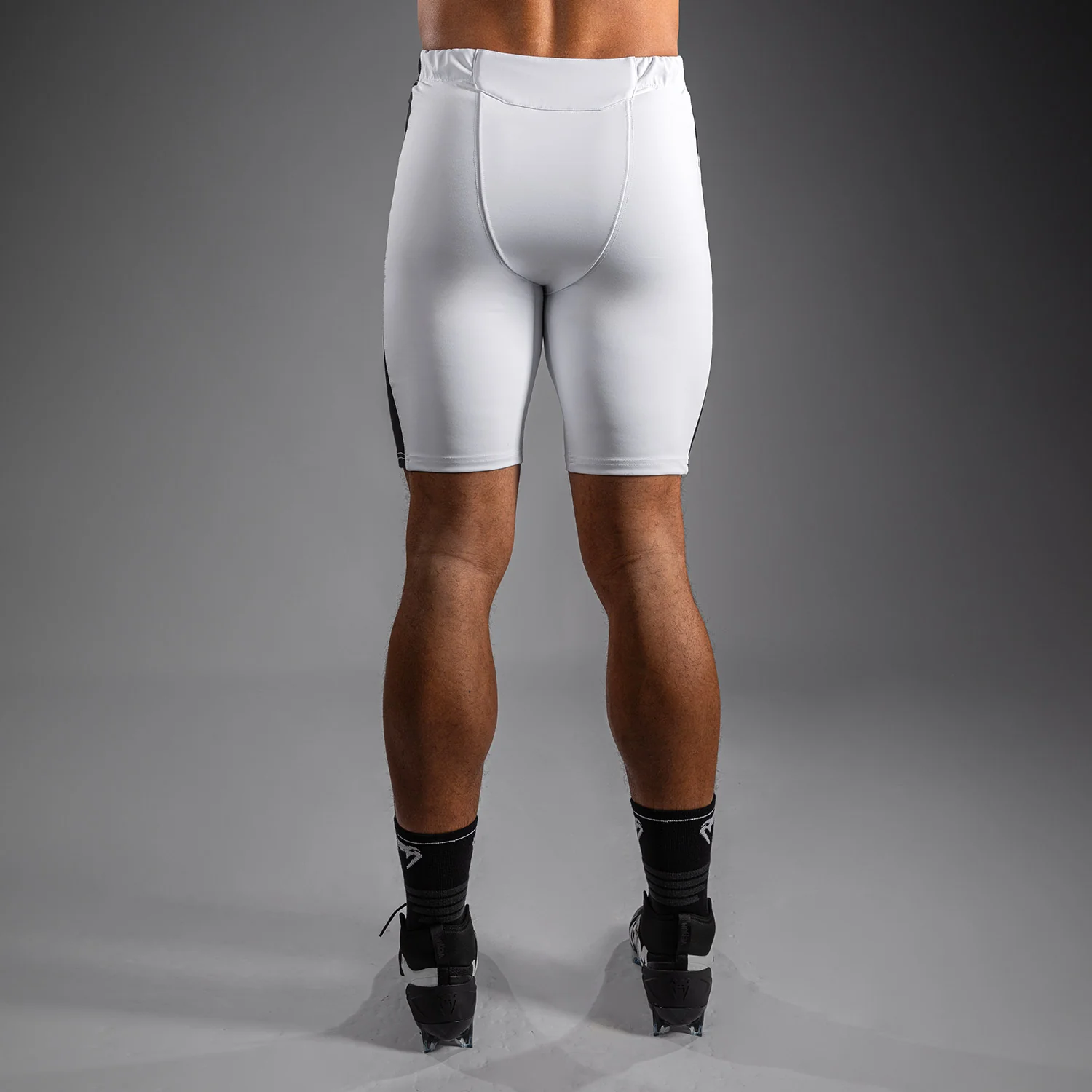 Short de Compression Venum Elite Football - Blanc - Image 4
