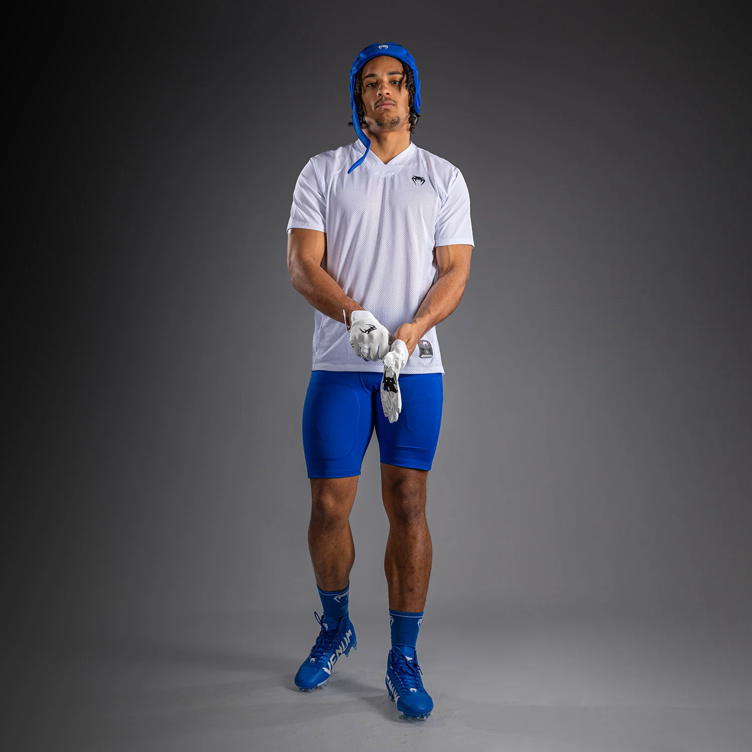 Short de Compression Venum Elite Football - Bleu Royal - Image 5