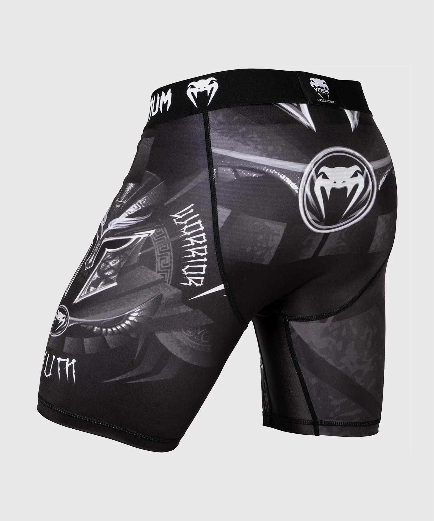 Short de compression Venum Gladiator 3.0 - Noir/Blanc - Image 3