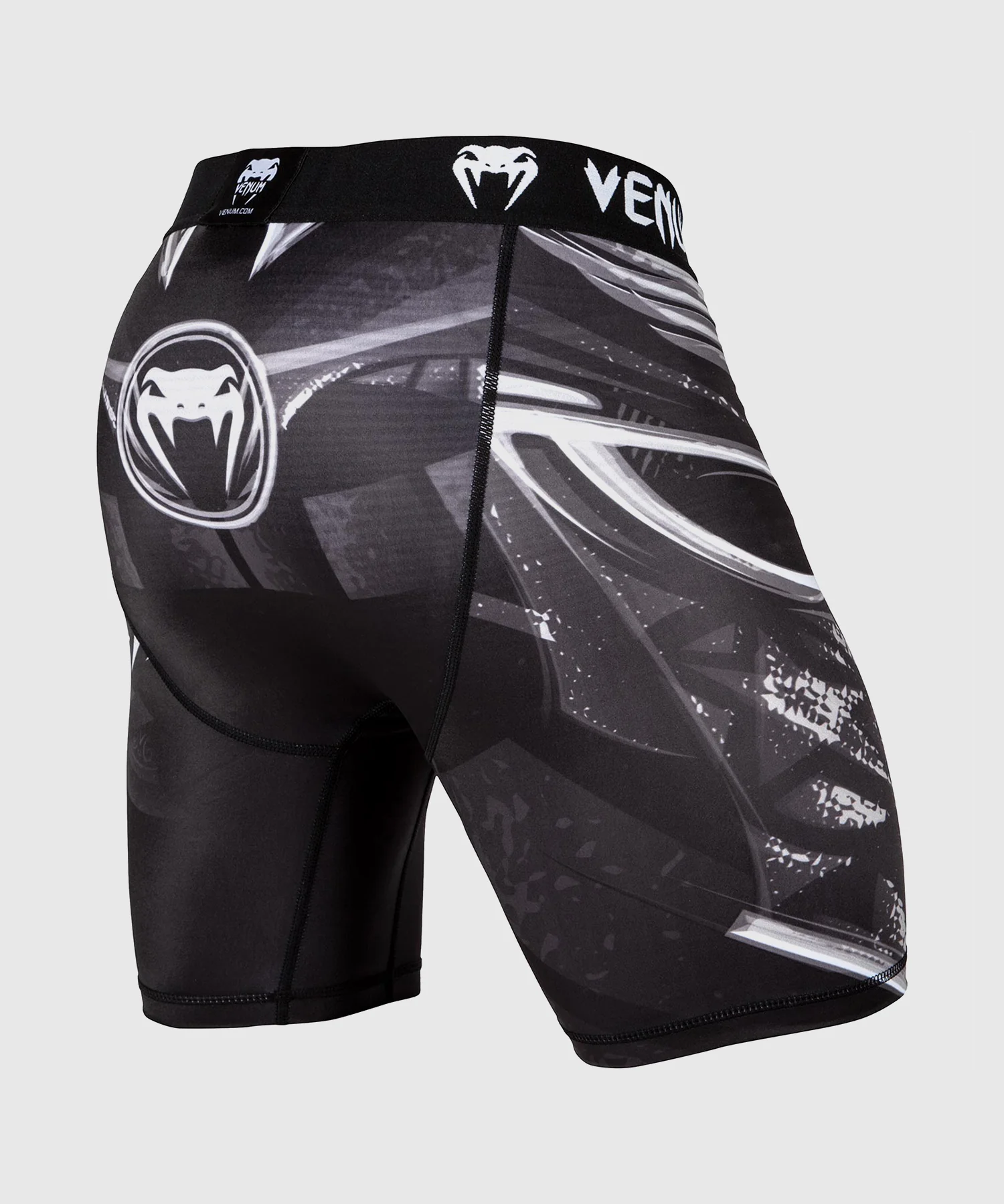 Short de compression Venum Gladiator 3.0 - Noir/Blanc - Image 4