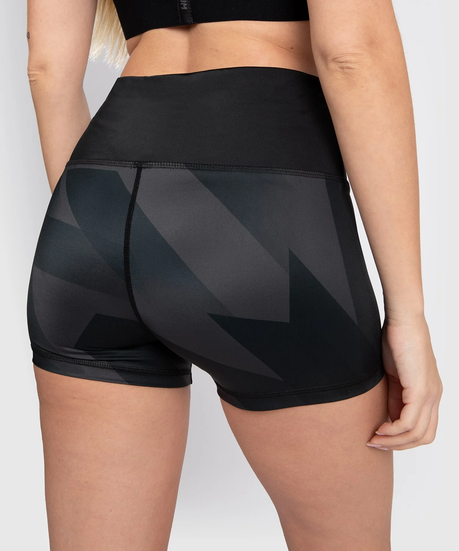 Short de Compression Venum Razor - Pour Femmes - Noir/Or - Image 5