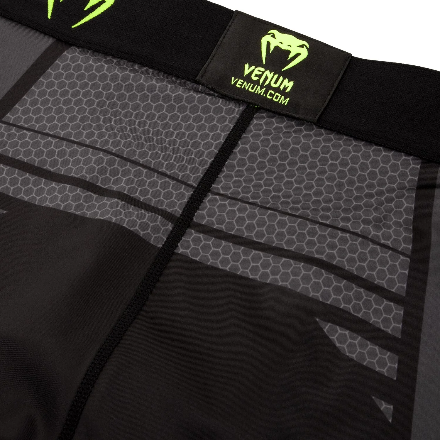 Short de compression Venum Technical 2.0 - Noir/Jaune - Image 7
