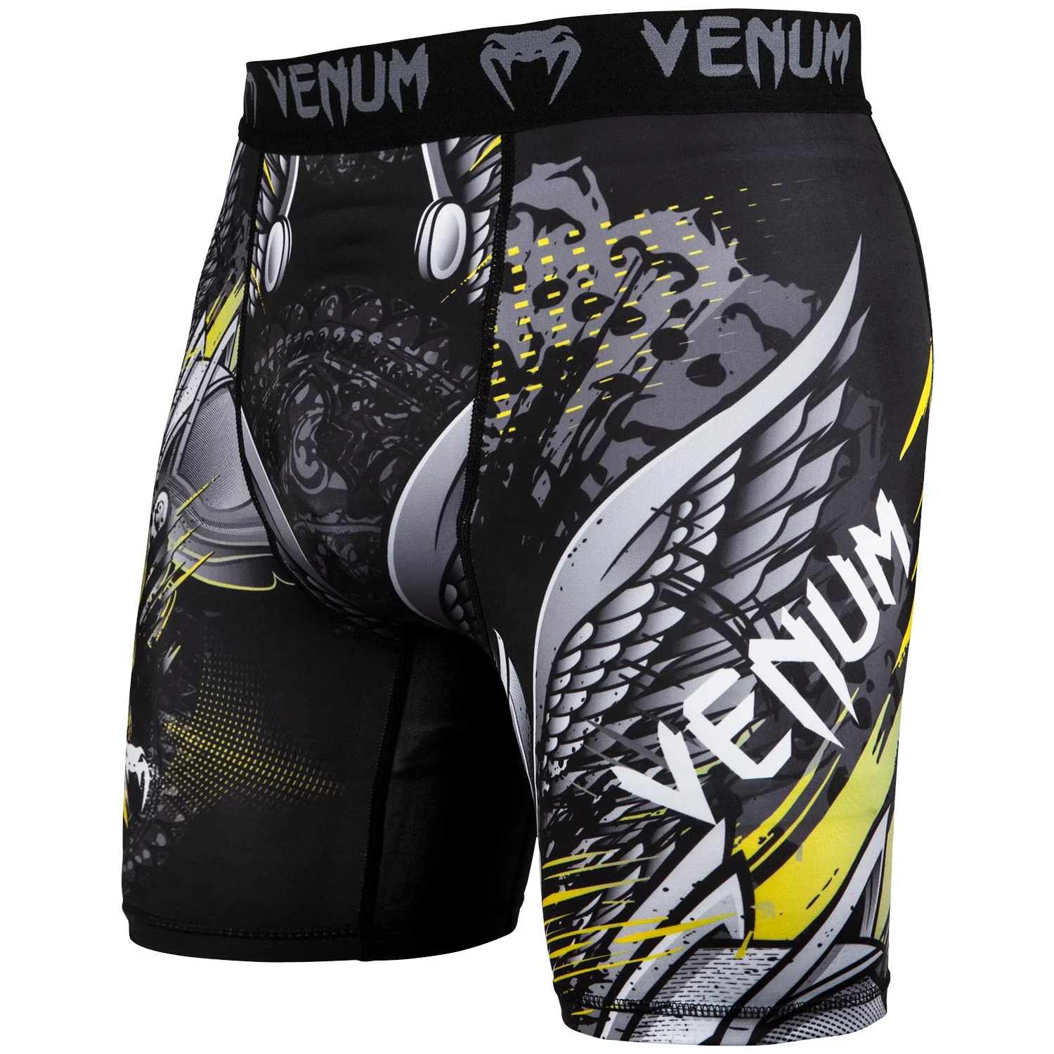Short de compression Venum Viking 2.0 - Noir/Jaune