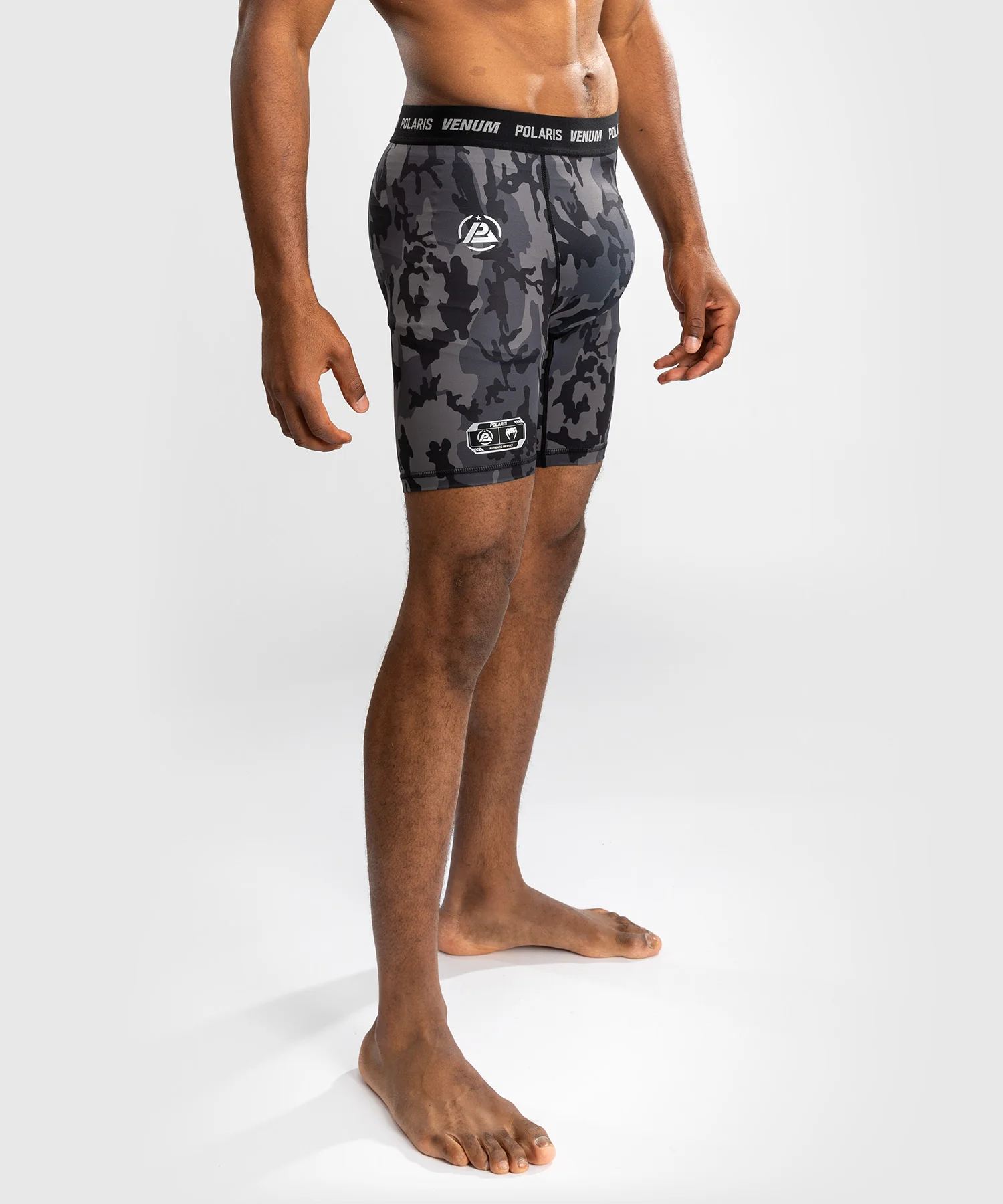 Short de Compression Venum x Polaris - Noir/Gris - Image 4