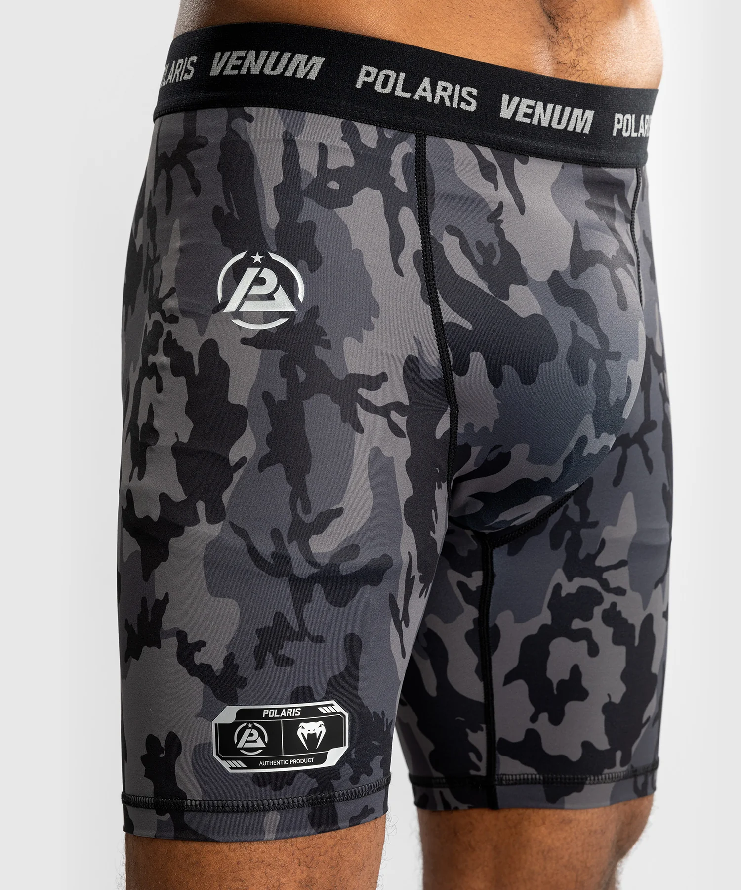 Short de Compression Venum x Polaris - Noir/Gris - Image 5