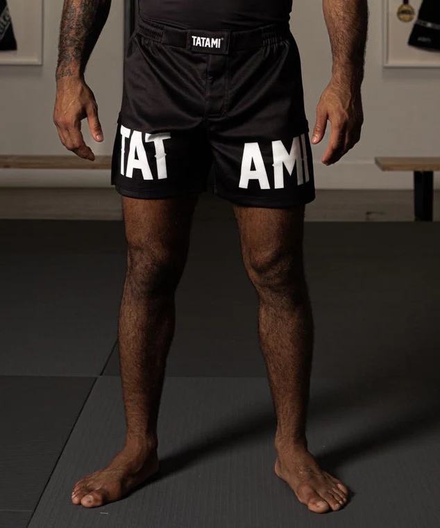 Short De Grappling Court Tatami Fightwear Raven - Noir - Image 3