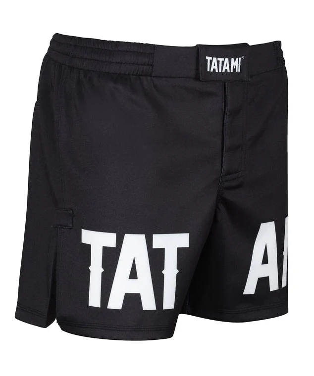 Short De Grappling Court Tatami Fightwear Raven - Noir - Image 4