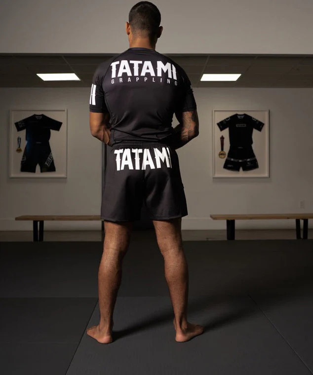 Short De Grappling Court Tatami Fightwear Raven - Noir - Image 5