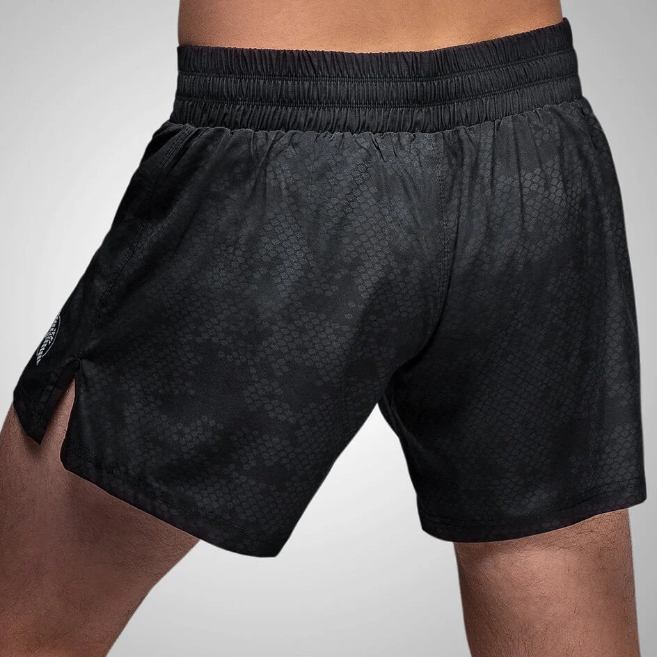 Short de MMA Hayabusa Kickboxing Arrow - Noir - Image 3