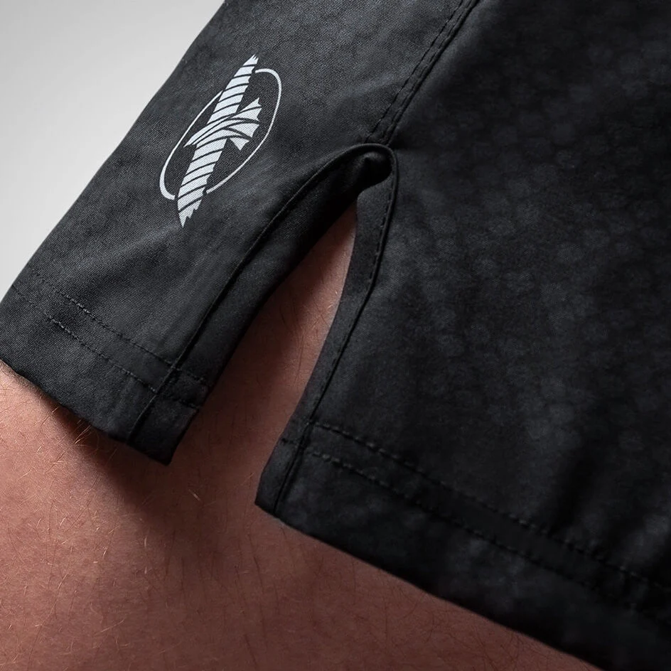 Short de MMA Hayabusa Kickboxing Arrow - Noir - Image 7