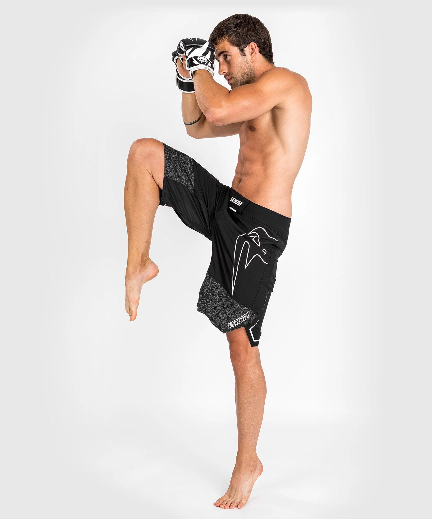 Short de MMA Light 4.0 Venum- Noir/Blanc - Image 3