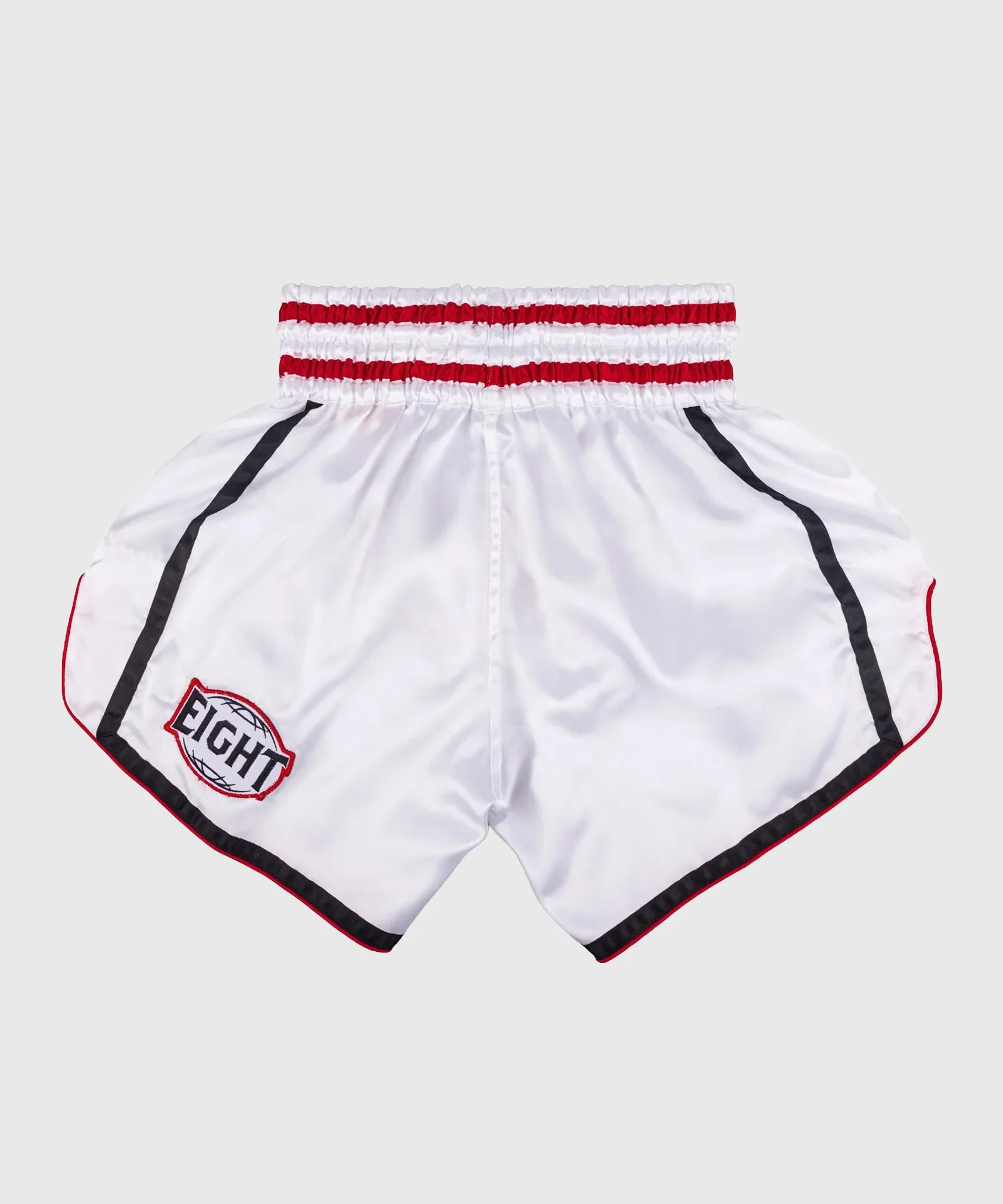 Short de Muay Thai 8 Weapons Bangkok - Blanc/Noir - Image 2