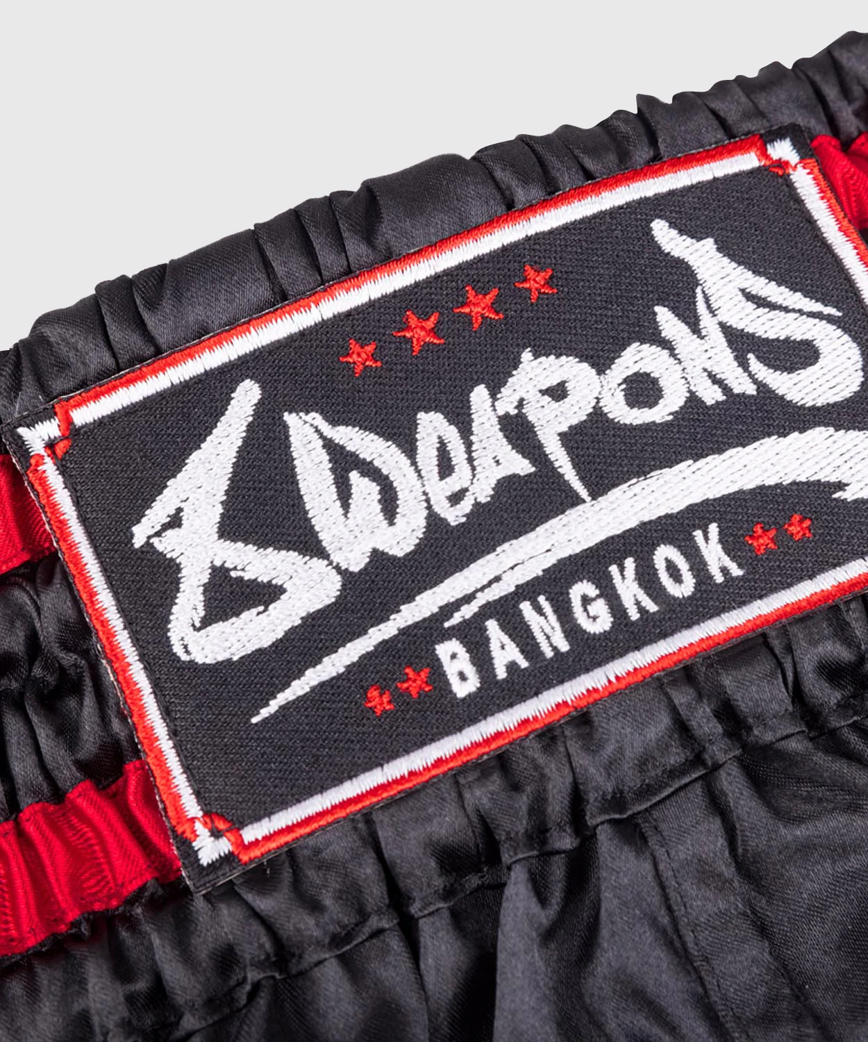 Short de Muay Thai 8 Weapons Bangkok - Noir/Blanc - Image 3