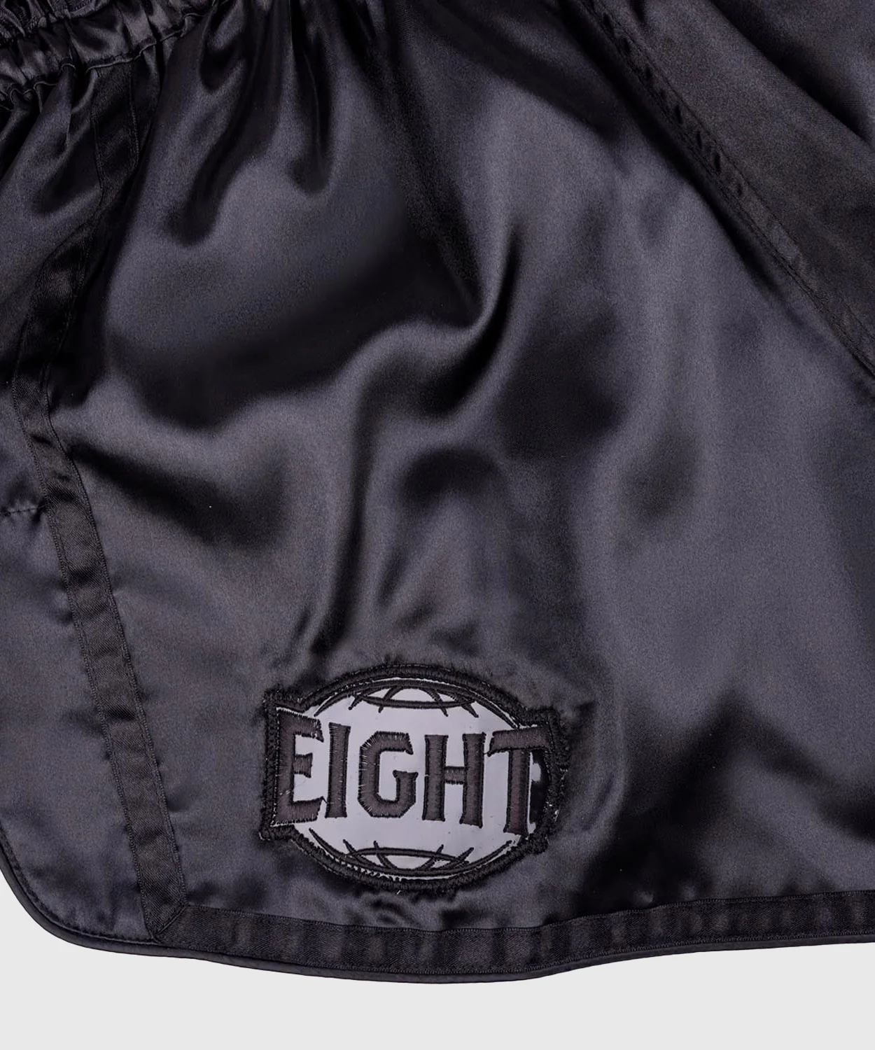 Short de Muay Thai 8 Weapons Bangkok - Noir/Noir - Image 3