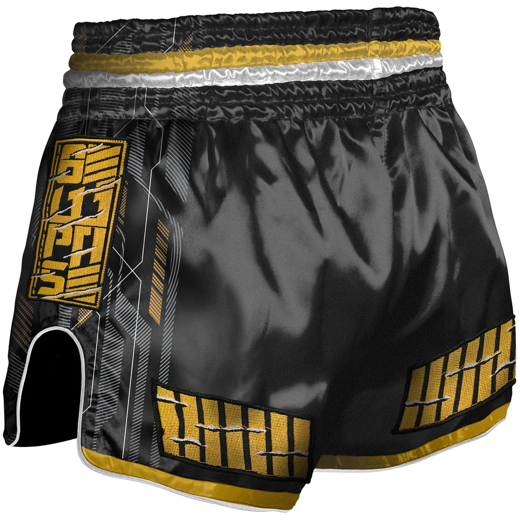 Short de Muay Thai 8 Weapons Samurai 2.0 - Noir - Image 2