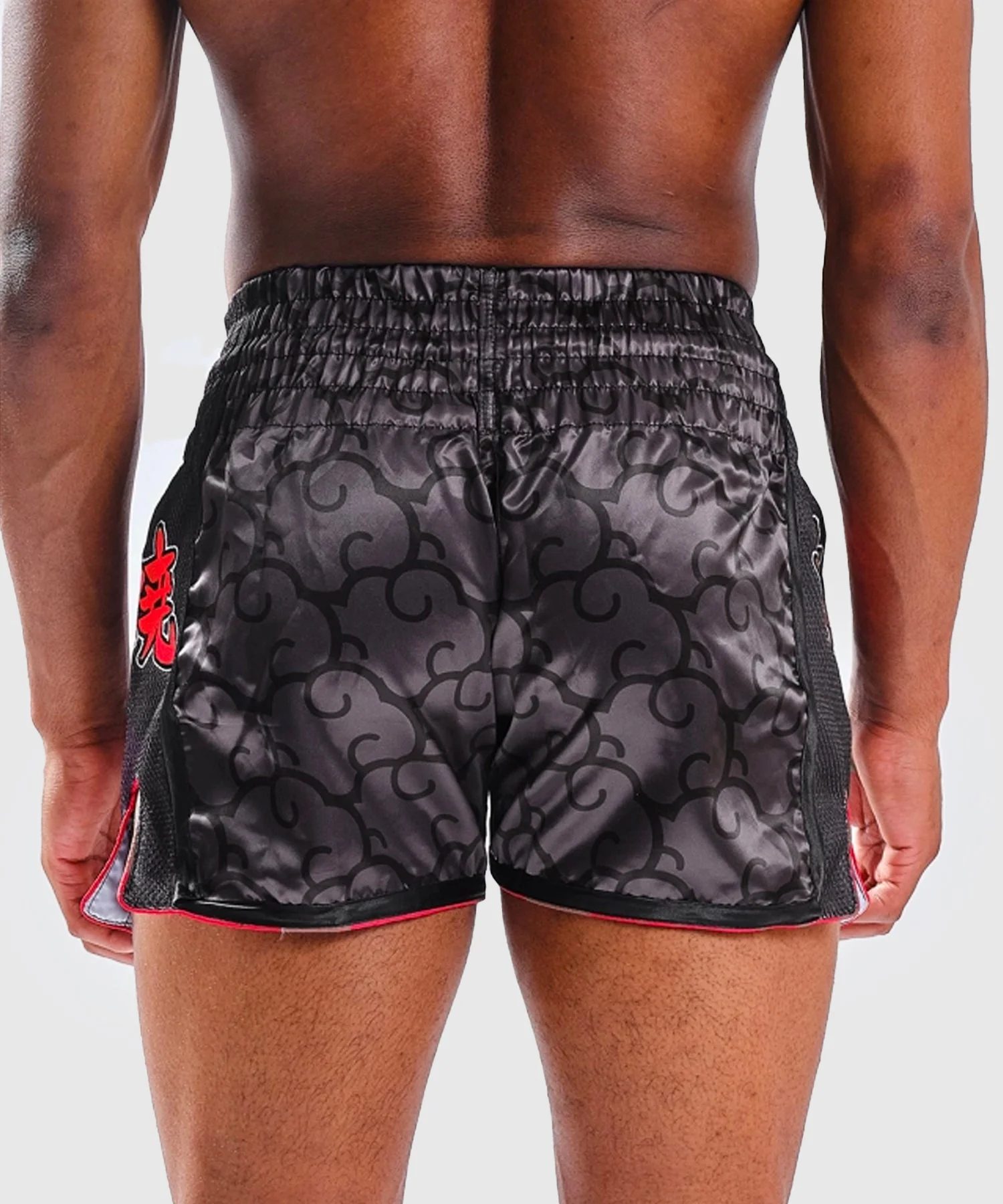 Short de Muay Thai Elion X Naruto - Akatsuki Noir/Rouge - Image 4