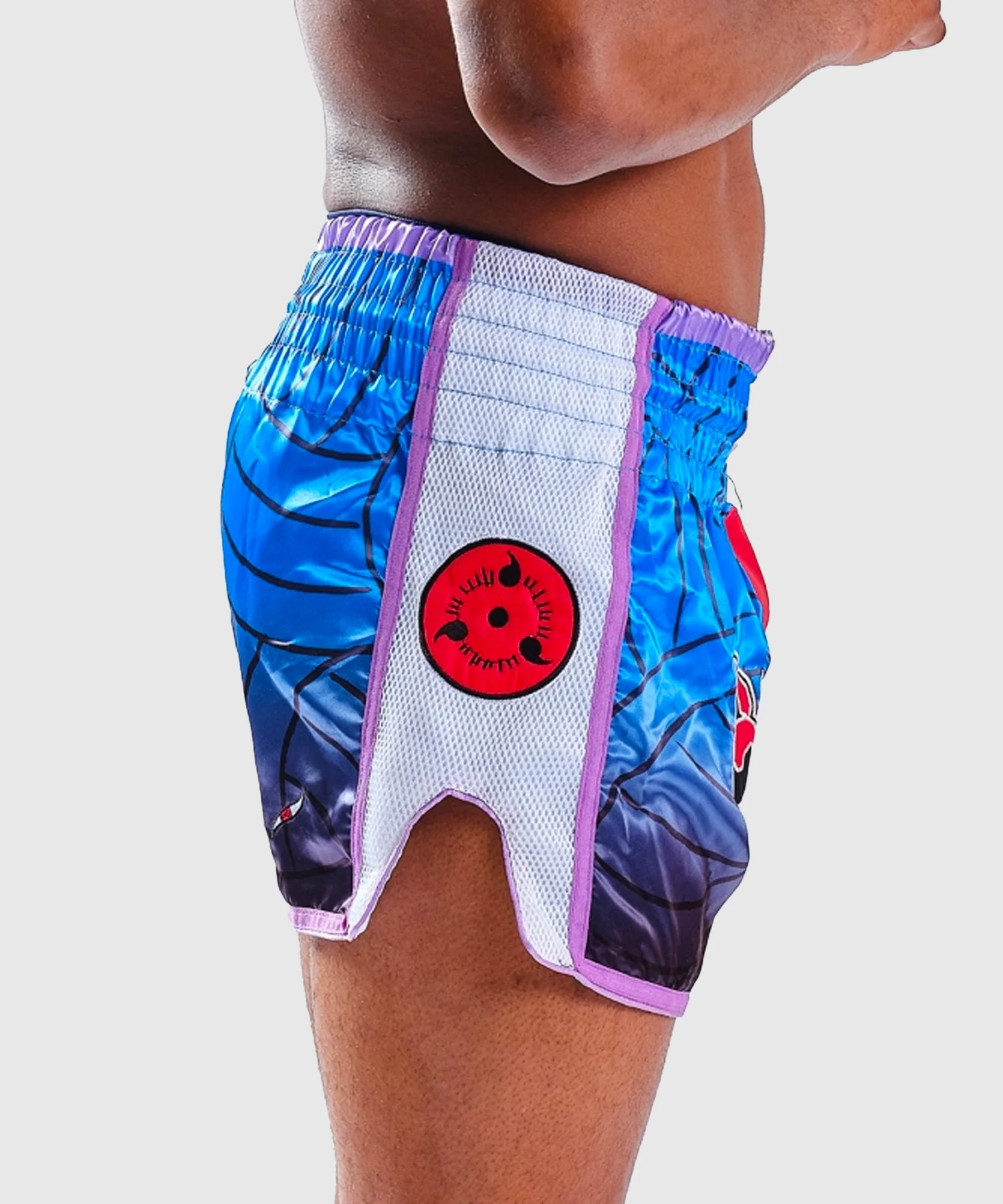 Short de Muay Thai Elion X Naruto - Sasuke - Bleu - Image 2