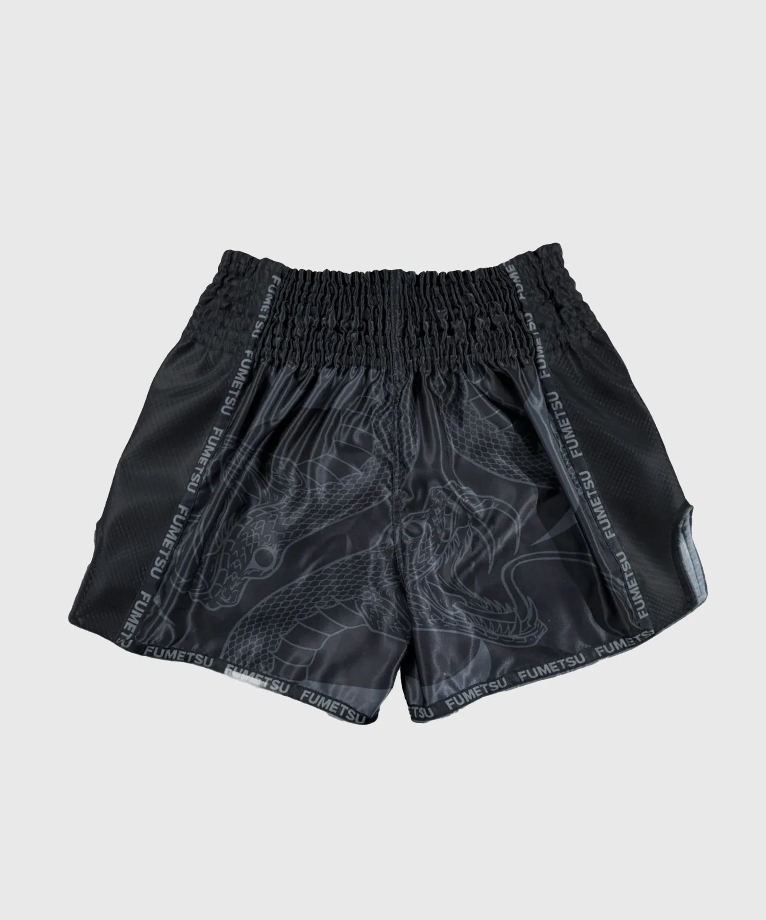 Short de Muay Thai Fumetsu Anaconda - Noir/Noir - Image 2