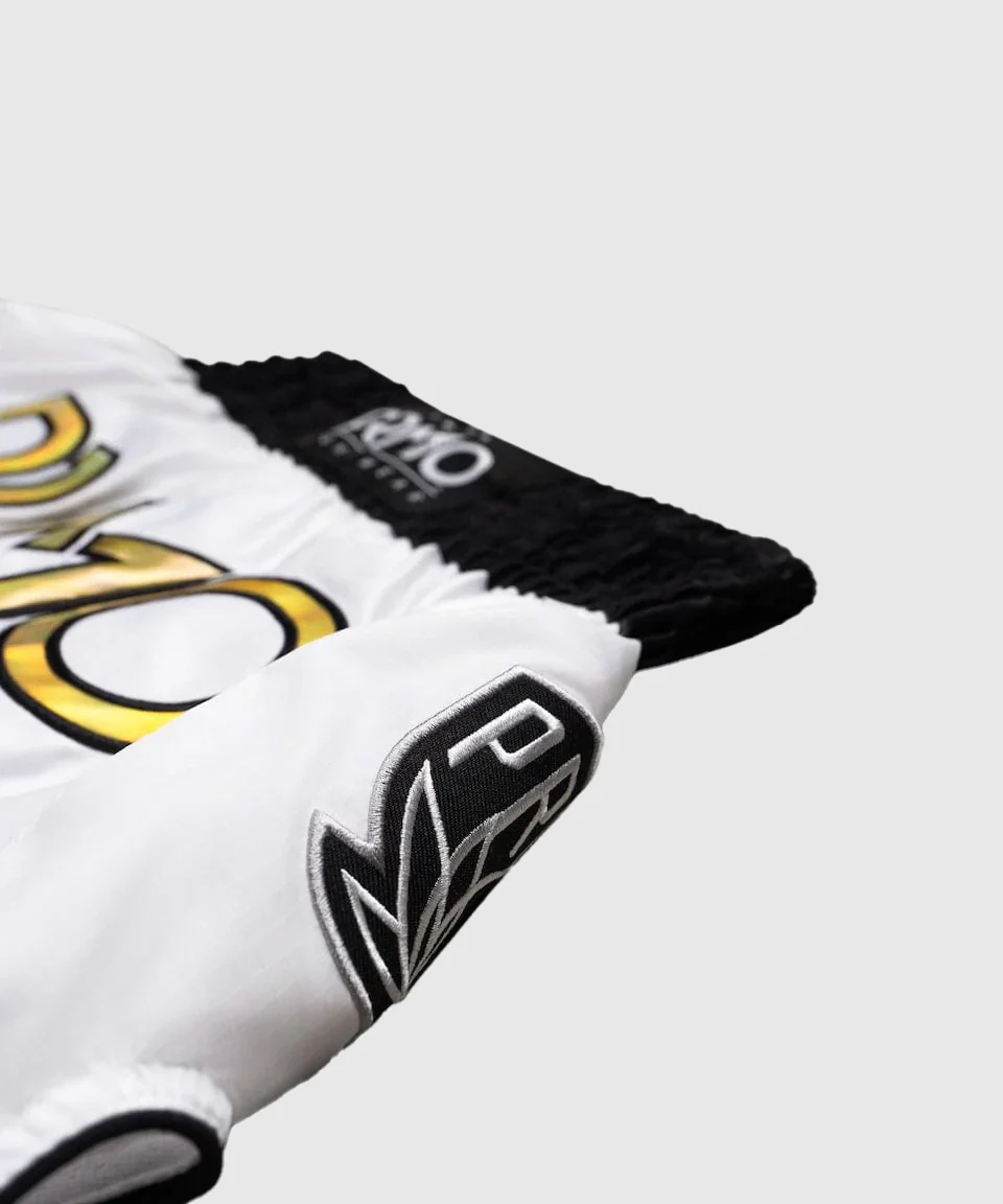 Short De Muay Thai Primo Special Edition - Melrose Og - Blanc - Image 2