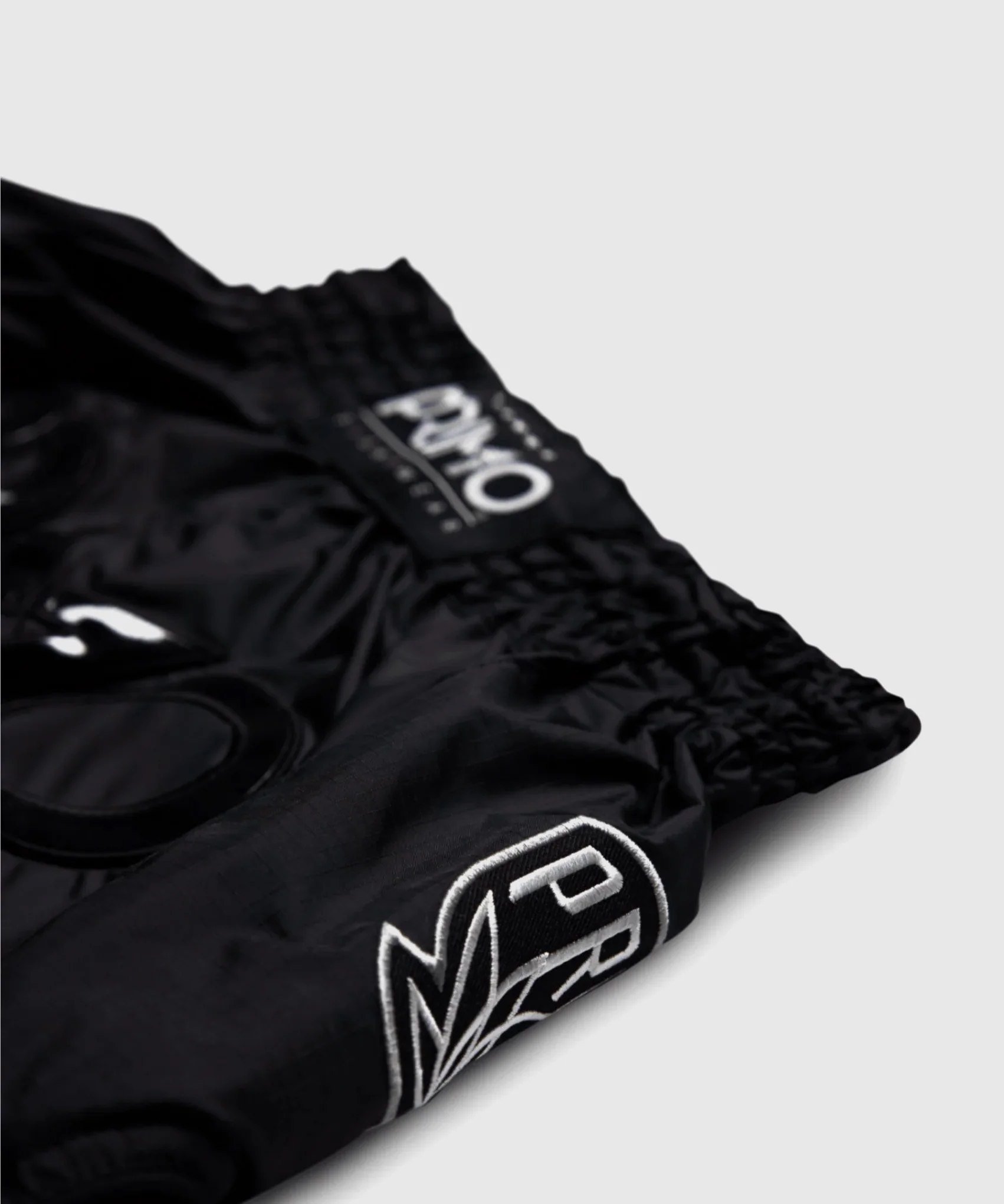 Short De Muay Thai Primo Super Nylon Black Panther Ii - Noir - Image 2