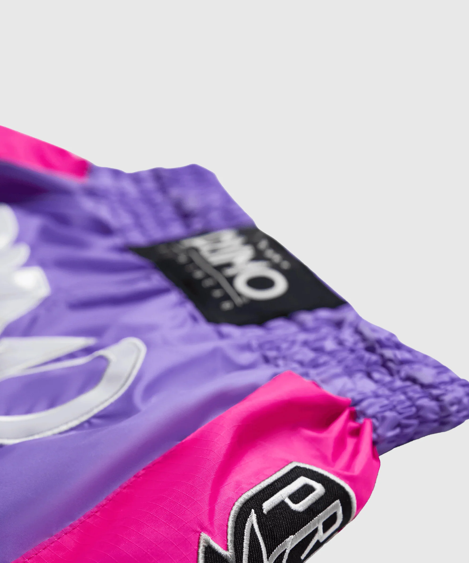 Short De Muay Thai Primo Super Nylon Series - Violet - Image 2