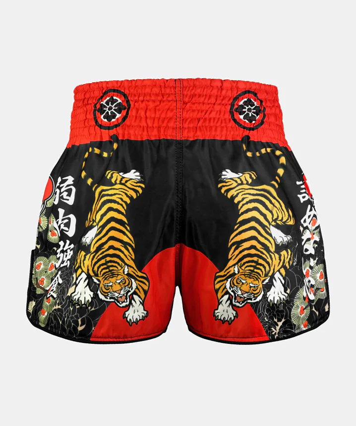 Short De Muay Thai Tuff Payak Den Of The Brave - Noir - Image 3