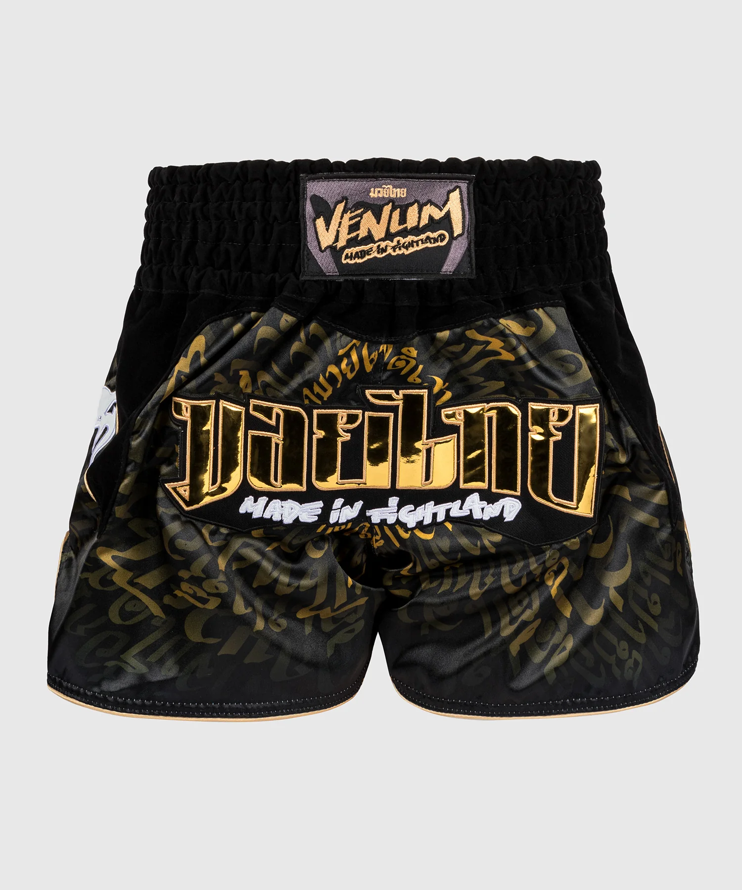 Short de Muay Thai Venum Attack - Noir/Or