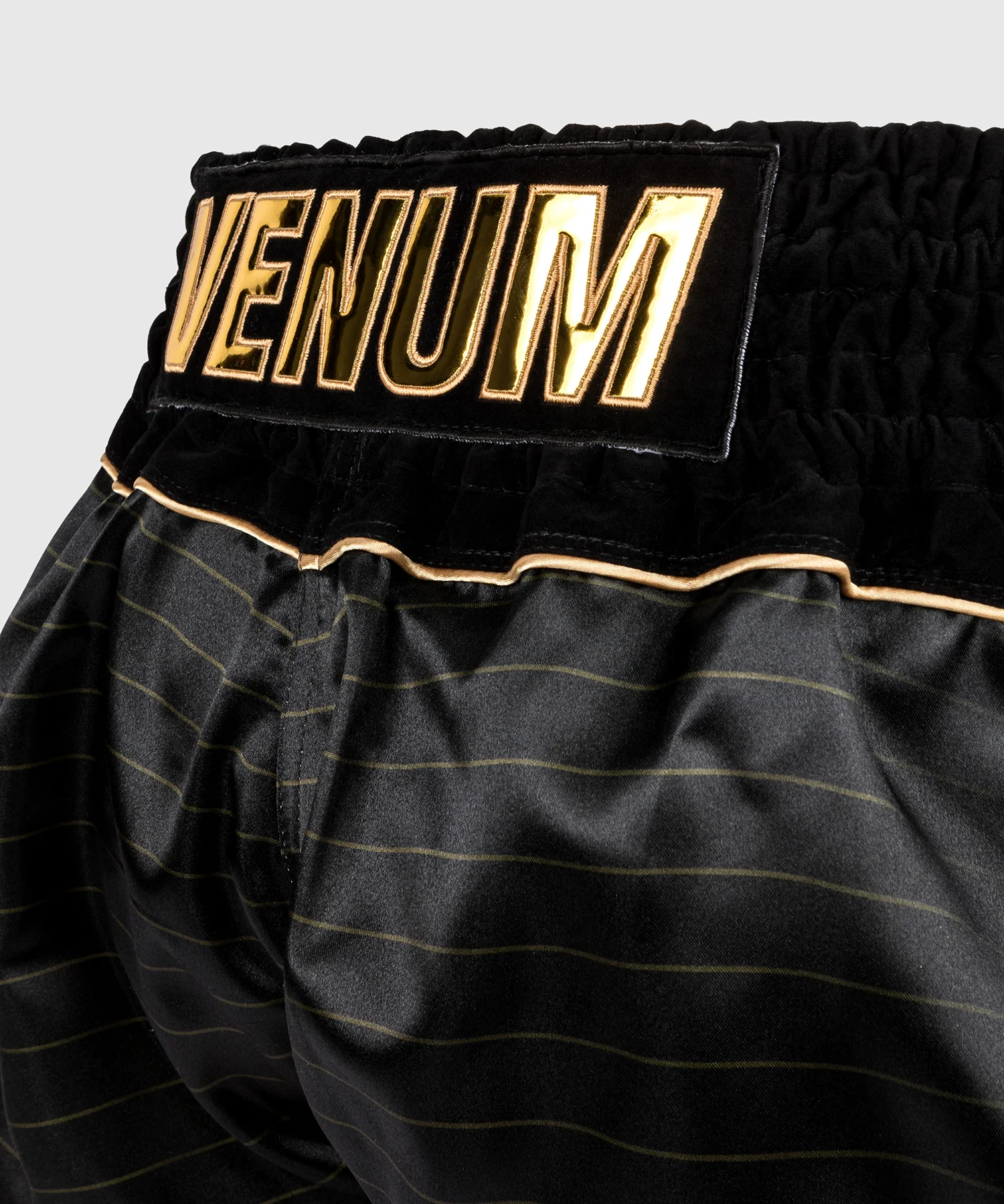 Short de Muay Thai Venum Attack - Noir/Or - Image 4