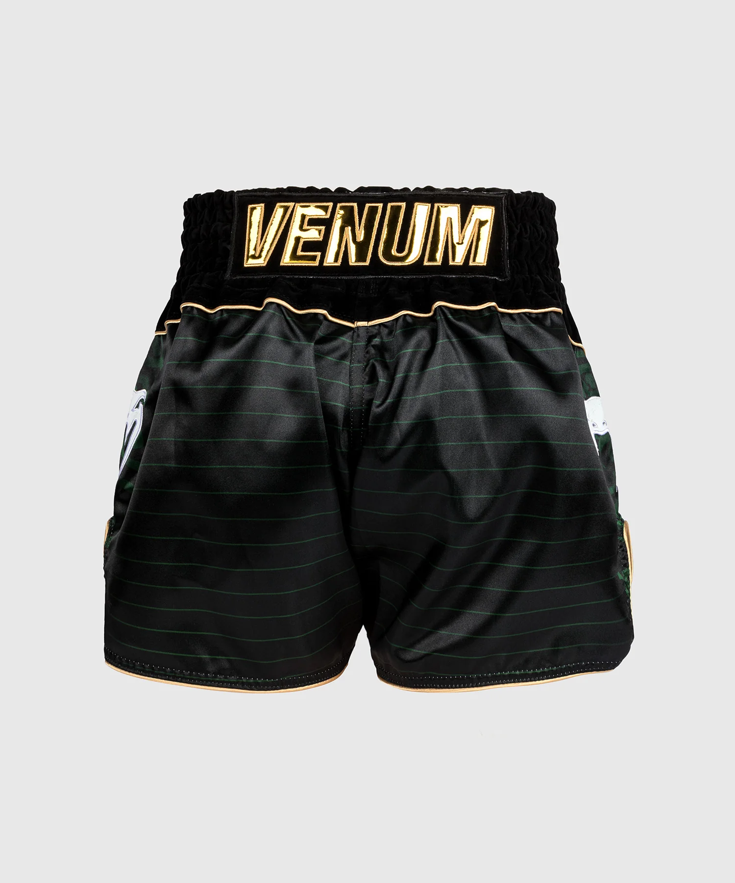 Short de Muay Thai Venum Attack - Noir/Vert - Image 3
