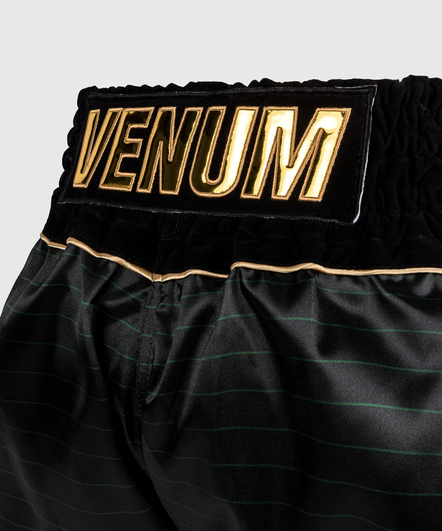 Short de Muay Thai Venum Attack - Noir/Vert - Image 4