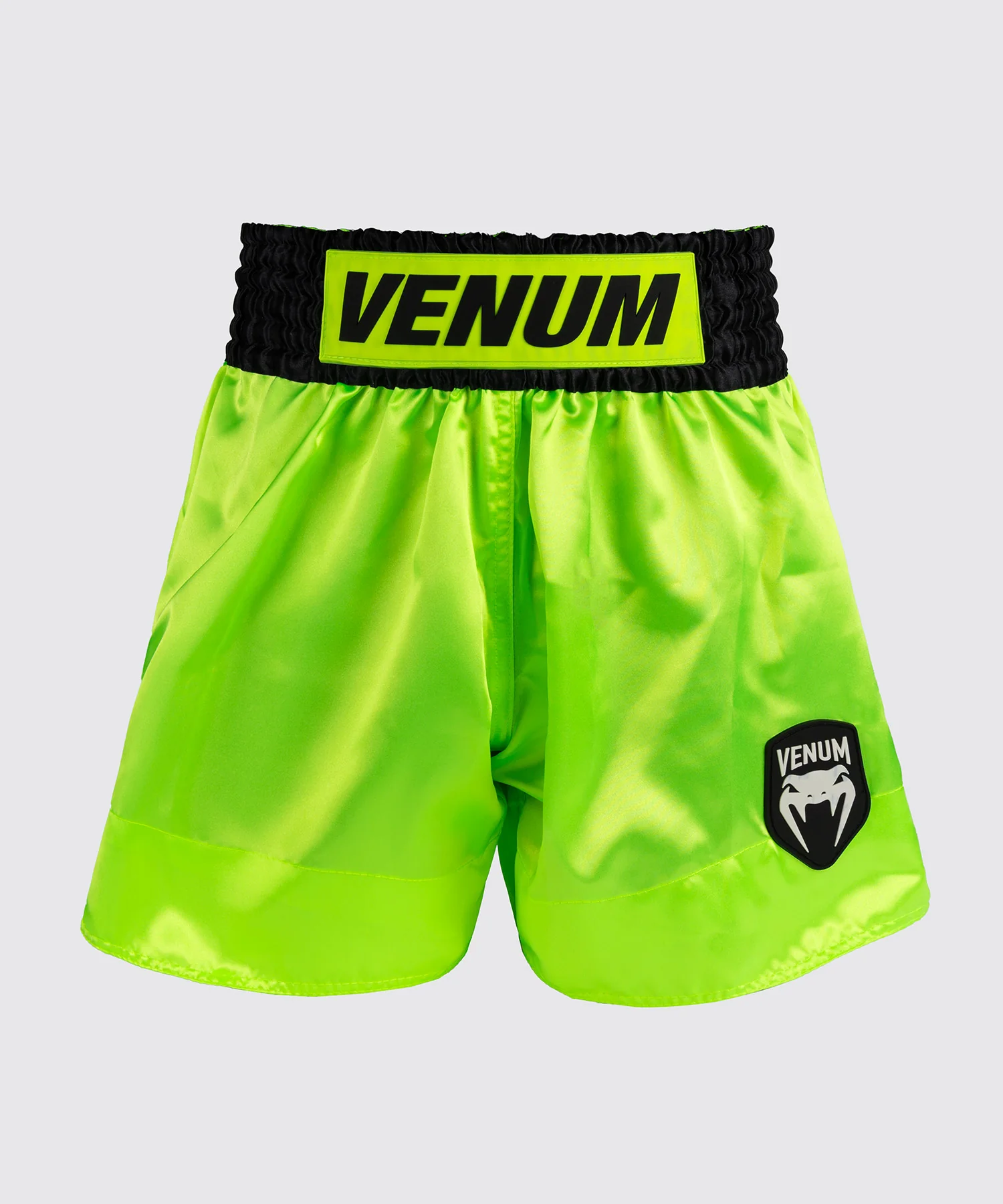 Short de Muay Thai Venum Classic Evo - Jaune Néon/Noir