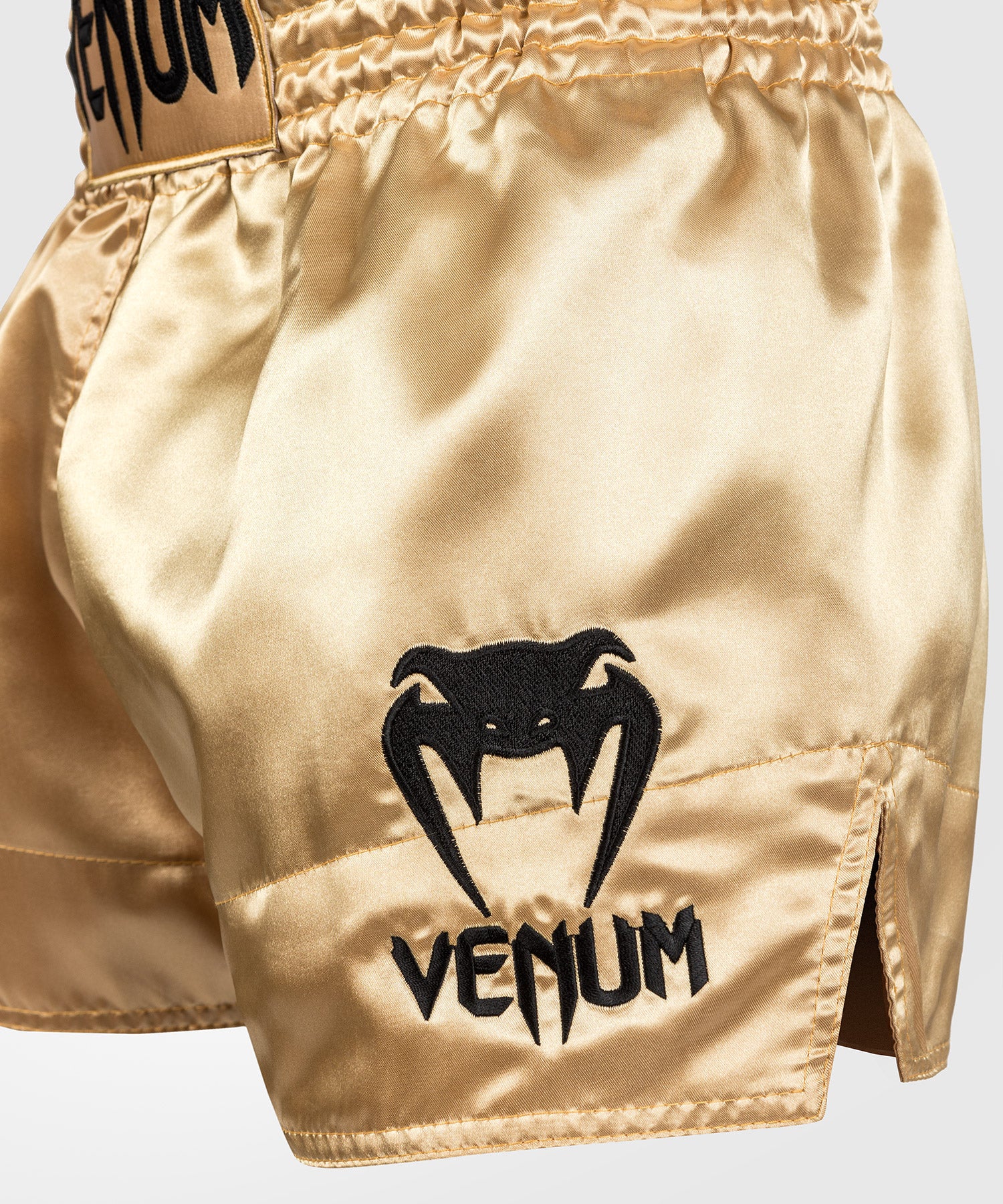 Short de Muay Thai Venum Classic -Or/Noir - Image 5