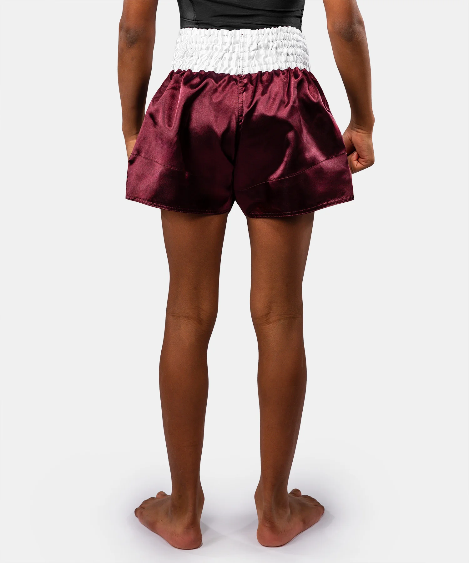 Short de Muay Thaï Venum Classic pour Enfant – Bordeaux - Image 4