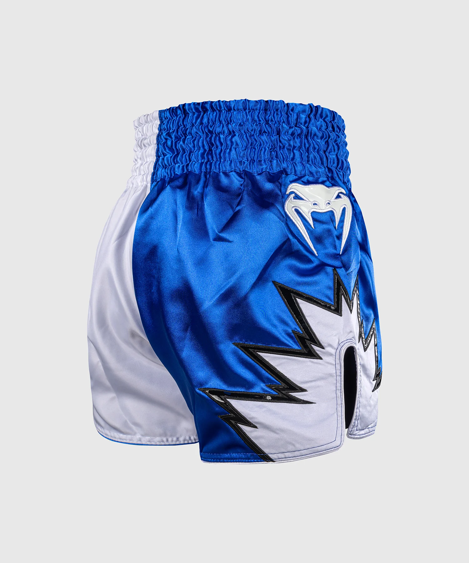 Short de Muay Thai Venum Inferno 2.0 - Blanc/Bleu - Image 4