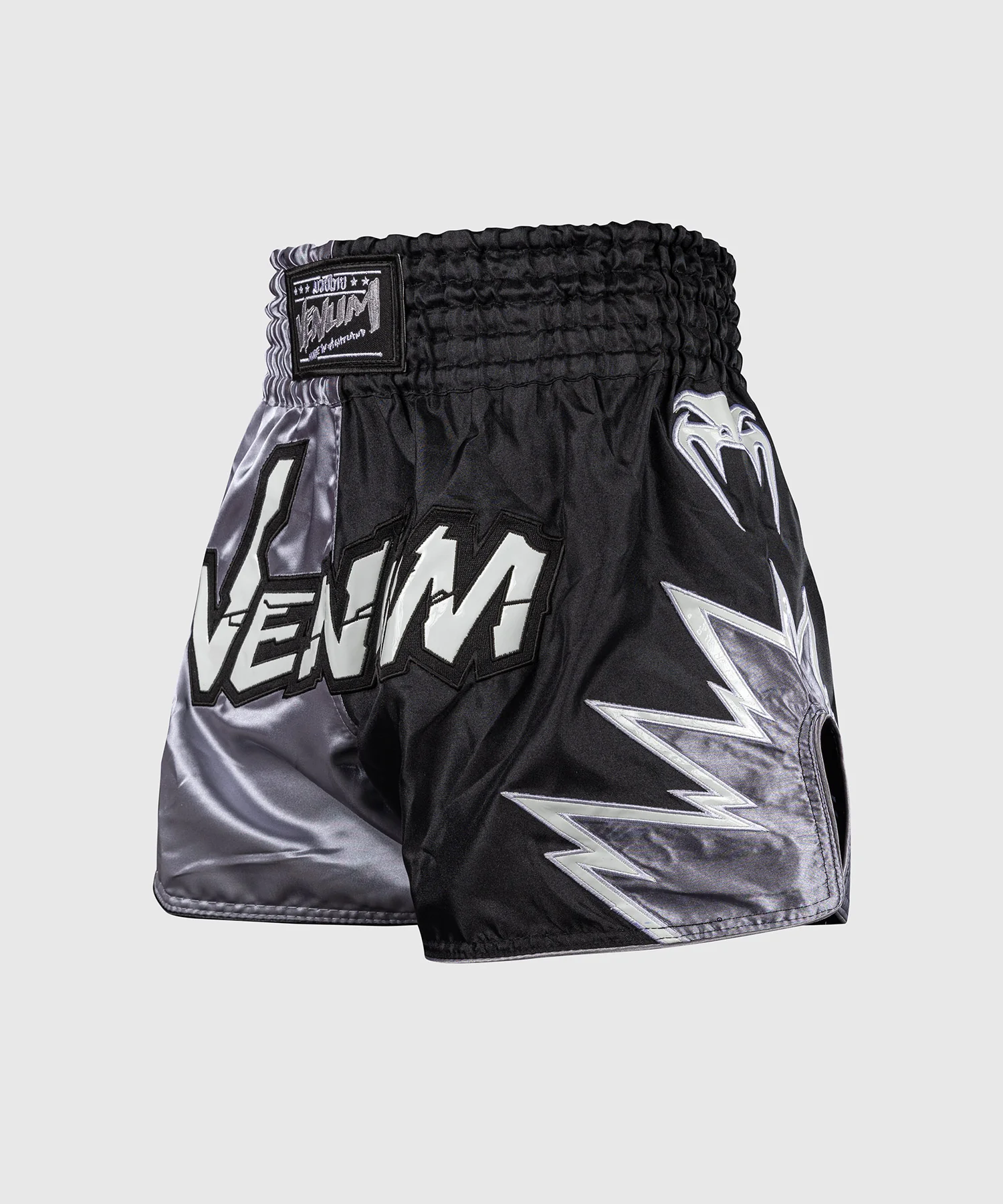 Short de Muay Thai Venum Inferno 2.0 - Gris/Noir - Image 2
