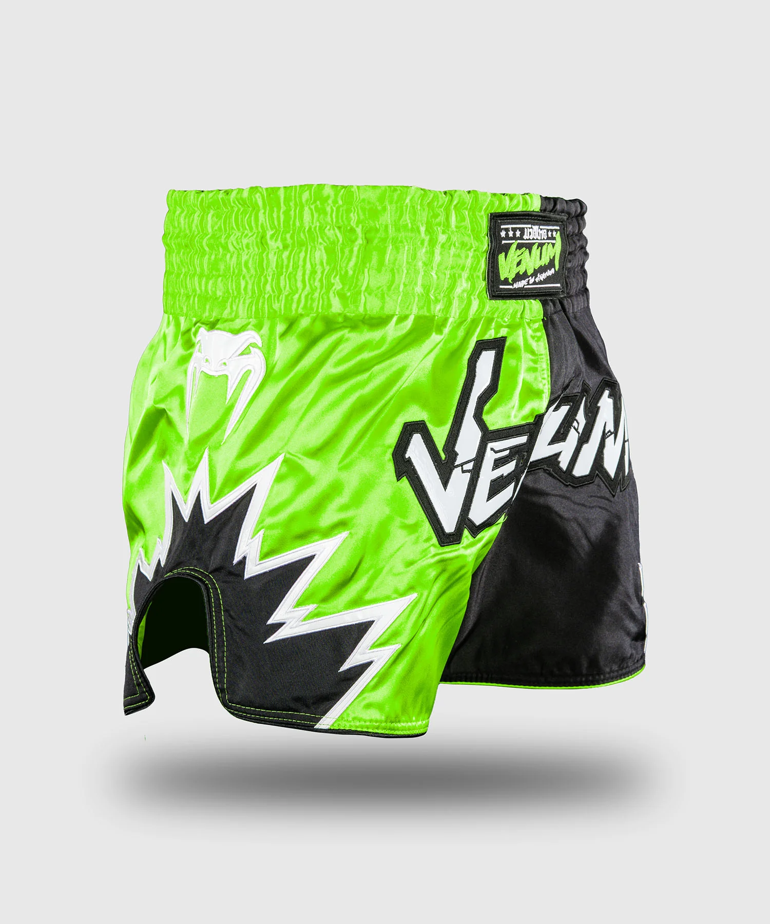 Short de Muay Thai Venum Inferno 2.0 - Vert/Noir - Image 2