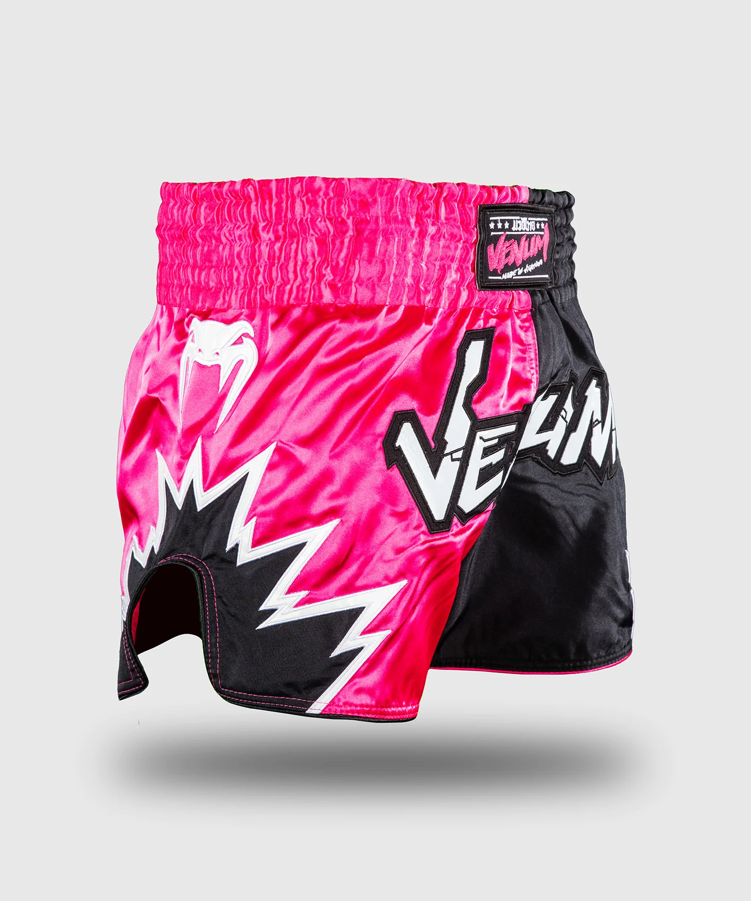 Short de Muay Thai Venum Inferno 2.0 - Rose/Noir - Image 2