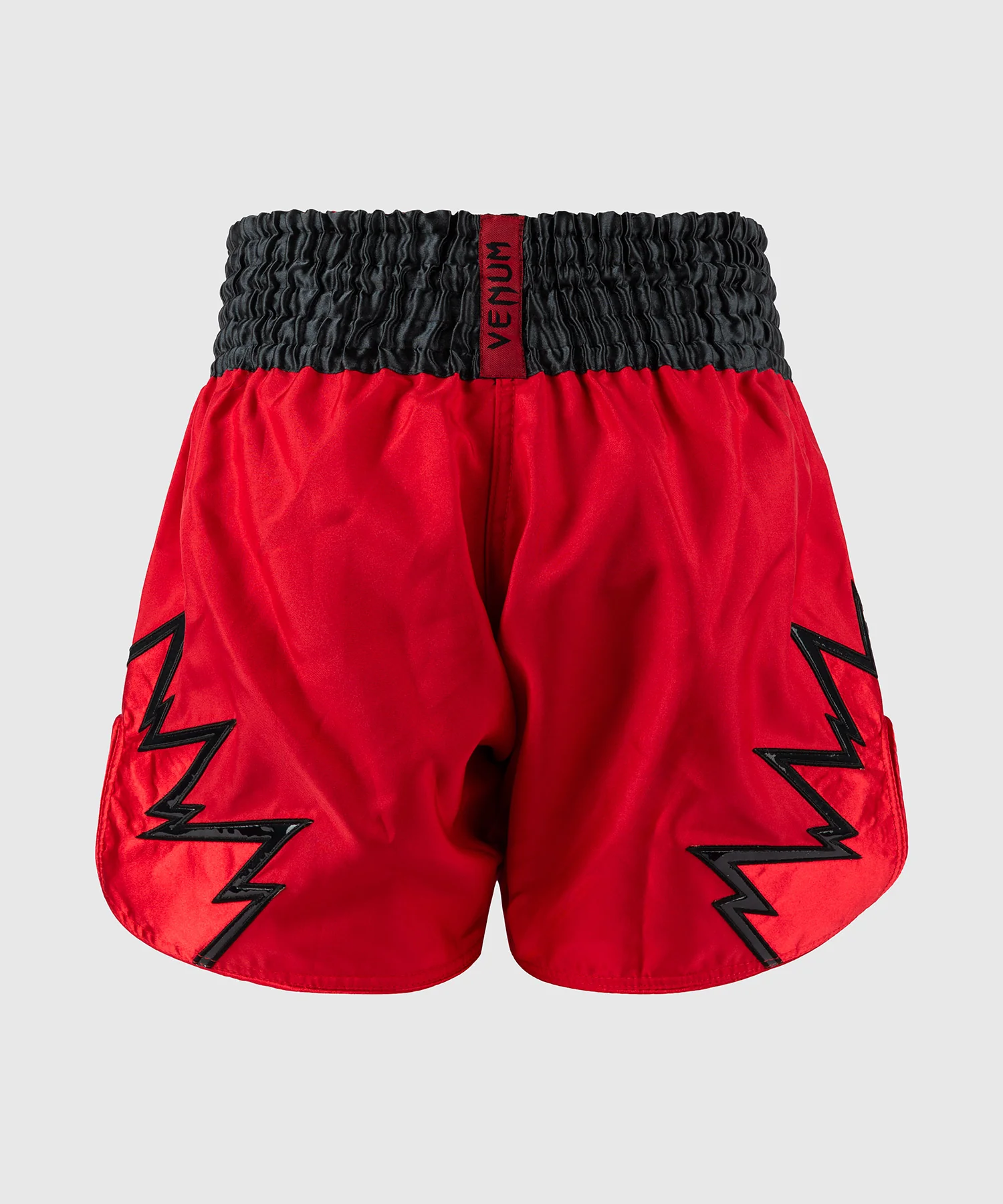 Short de Muay Thai Venum Inferno - Rouge/Gris Charbon/Noir - Image 3