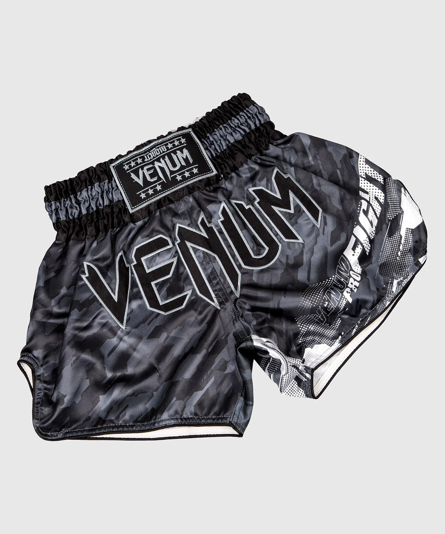 Short de Muay Thai Venum Tecmo - Gris - Image 3