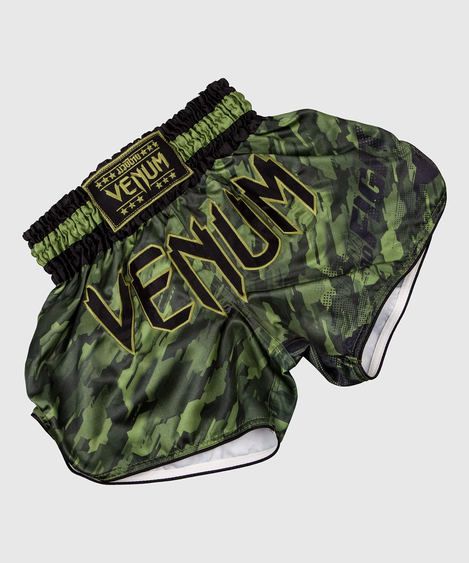Short de Muay Thai Venum Tecmo - Kaki - Exclusivité - Image 3