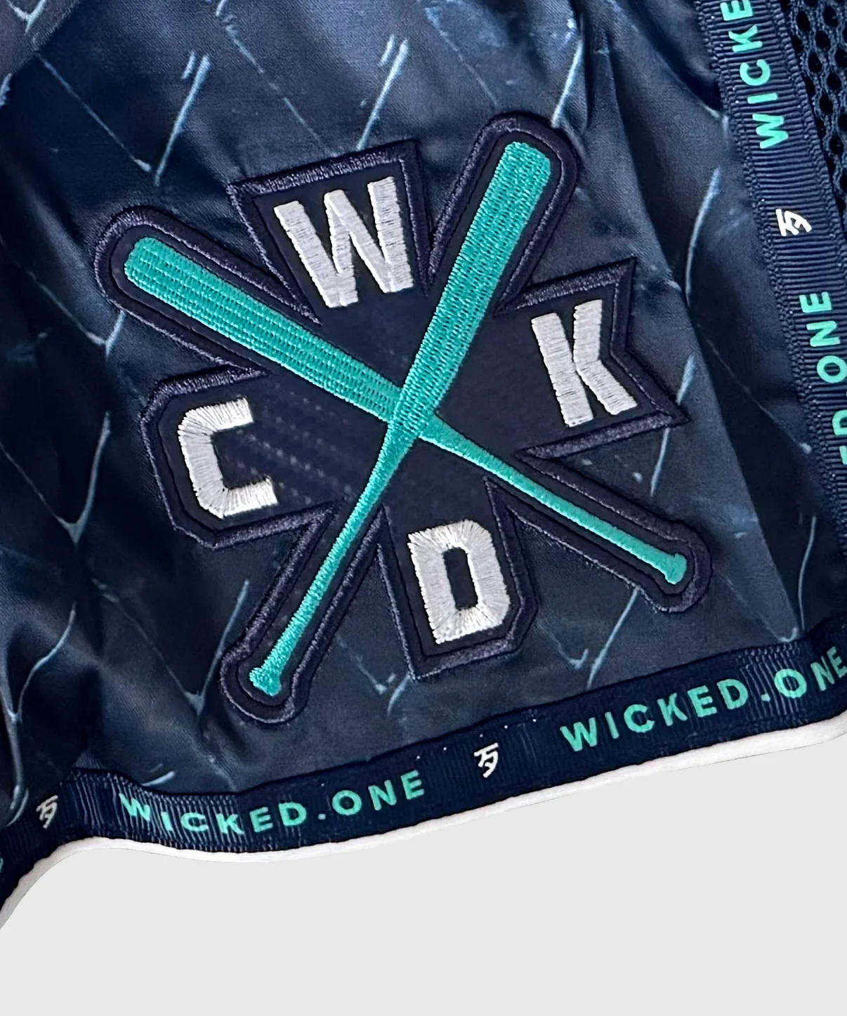 Short De Muay Thai Wicked One Cage - Bleu Marine - Image 2