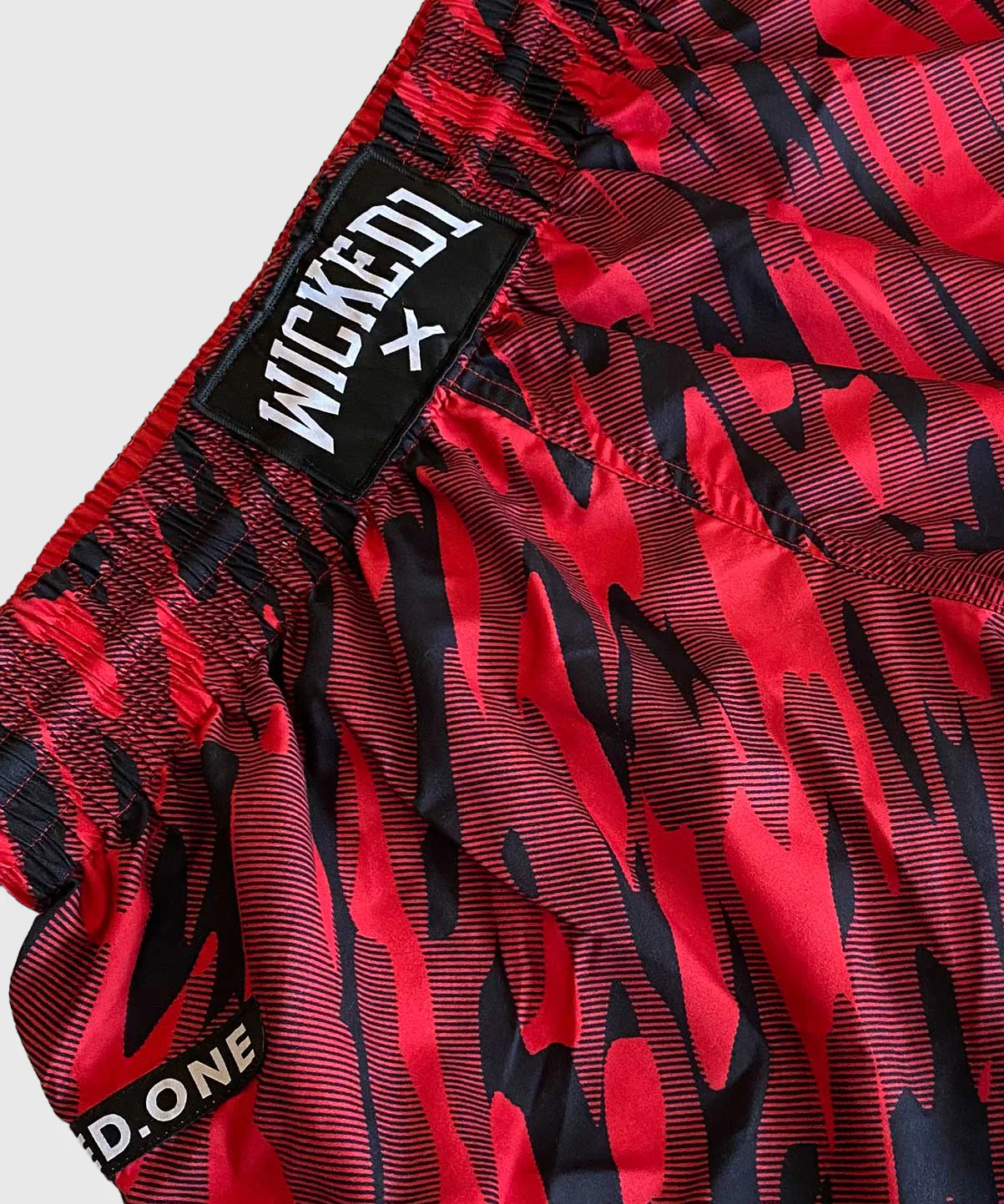 Short De Muay Thai Wicked One Camo - Rouge - Image 2