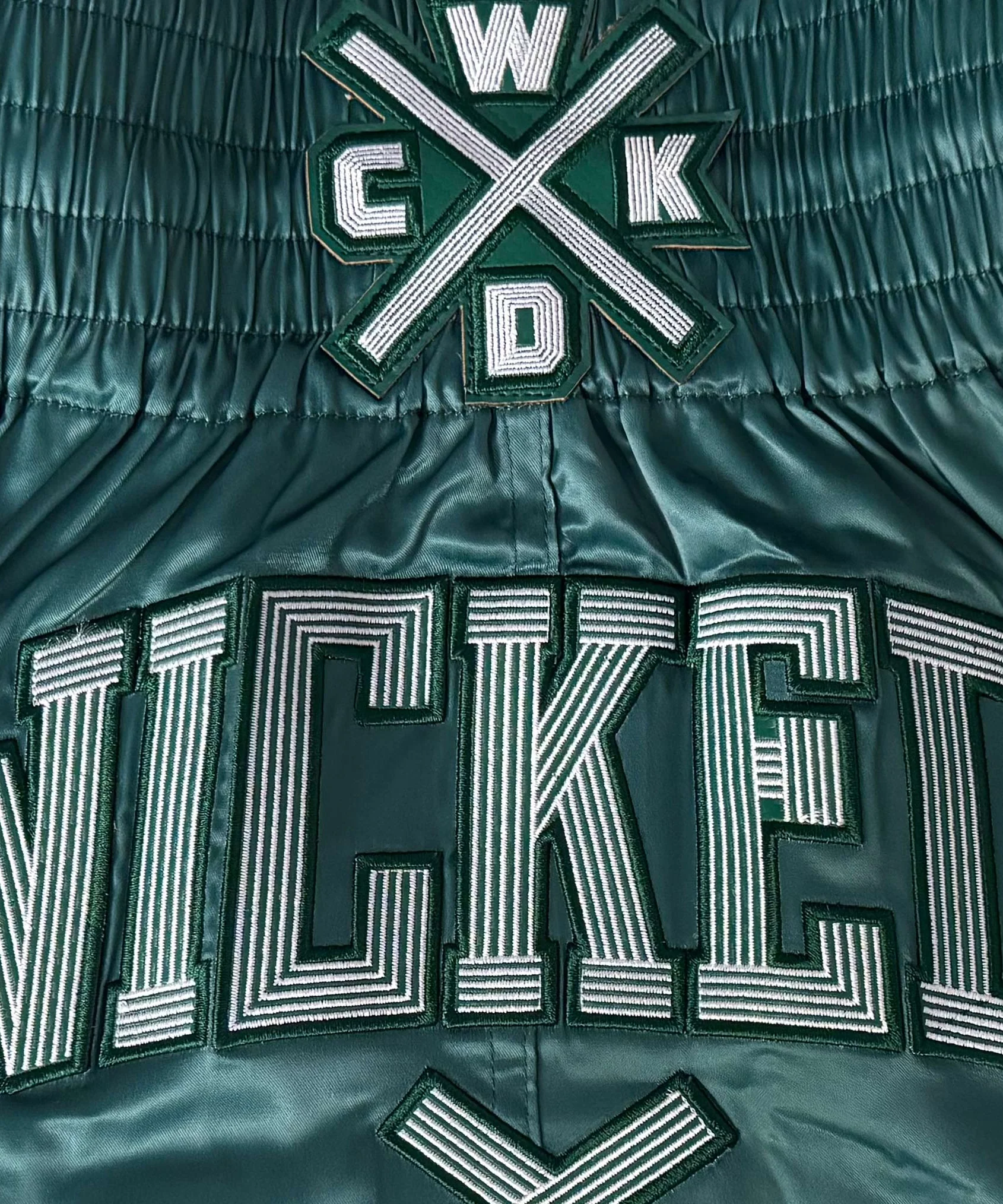 Short De Muay Thai Wicked One Cross-Line - Vert - Image 2