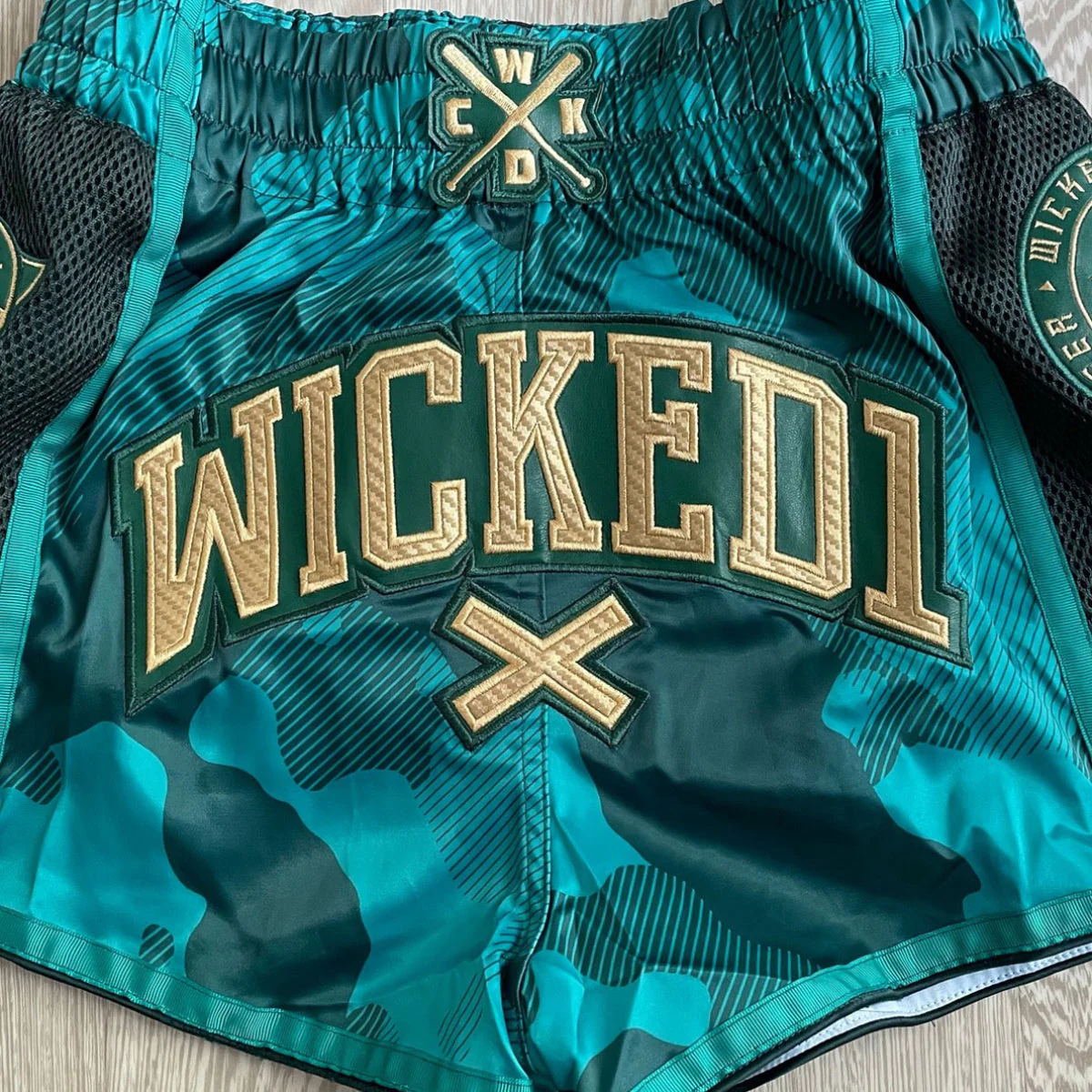 Short De Muay Thai Wicked One Swift - Vert - Image 2