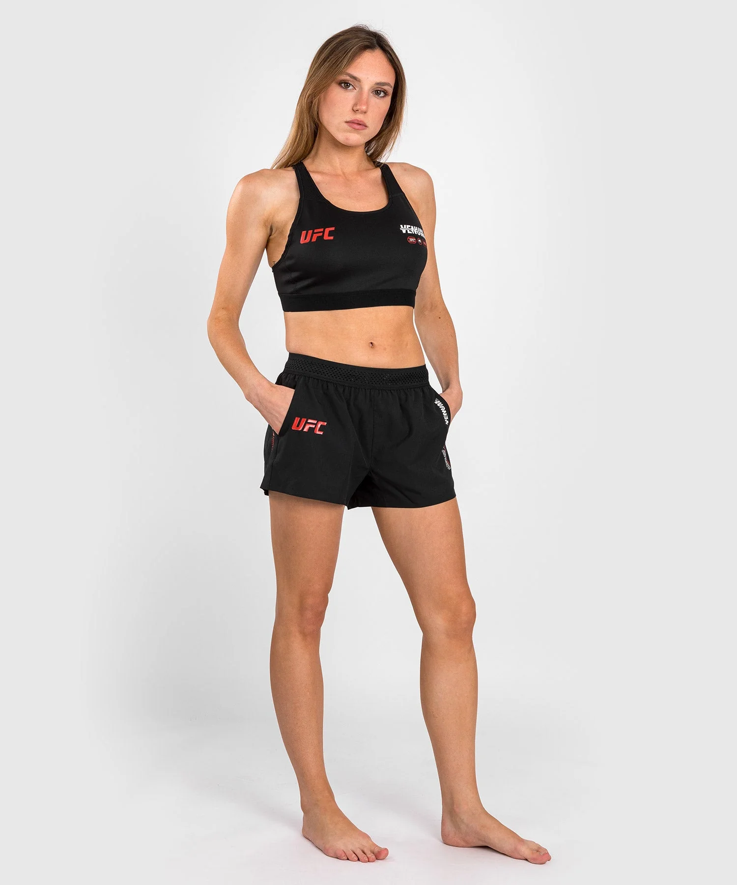 Short de performance pour Femmes UFC Adrenaline by Venum Fight Week - Noir - Image 7
