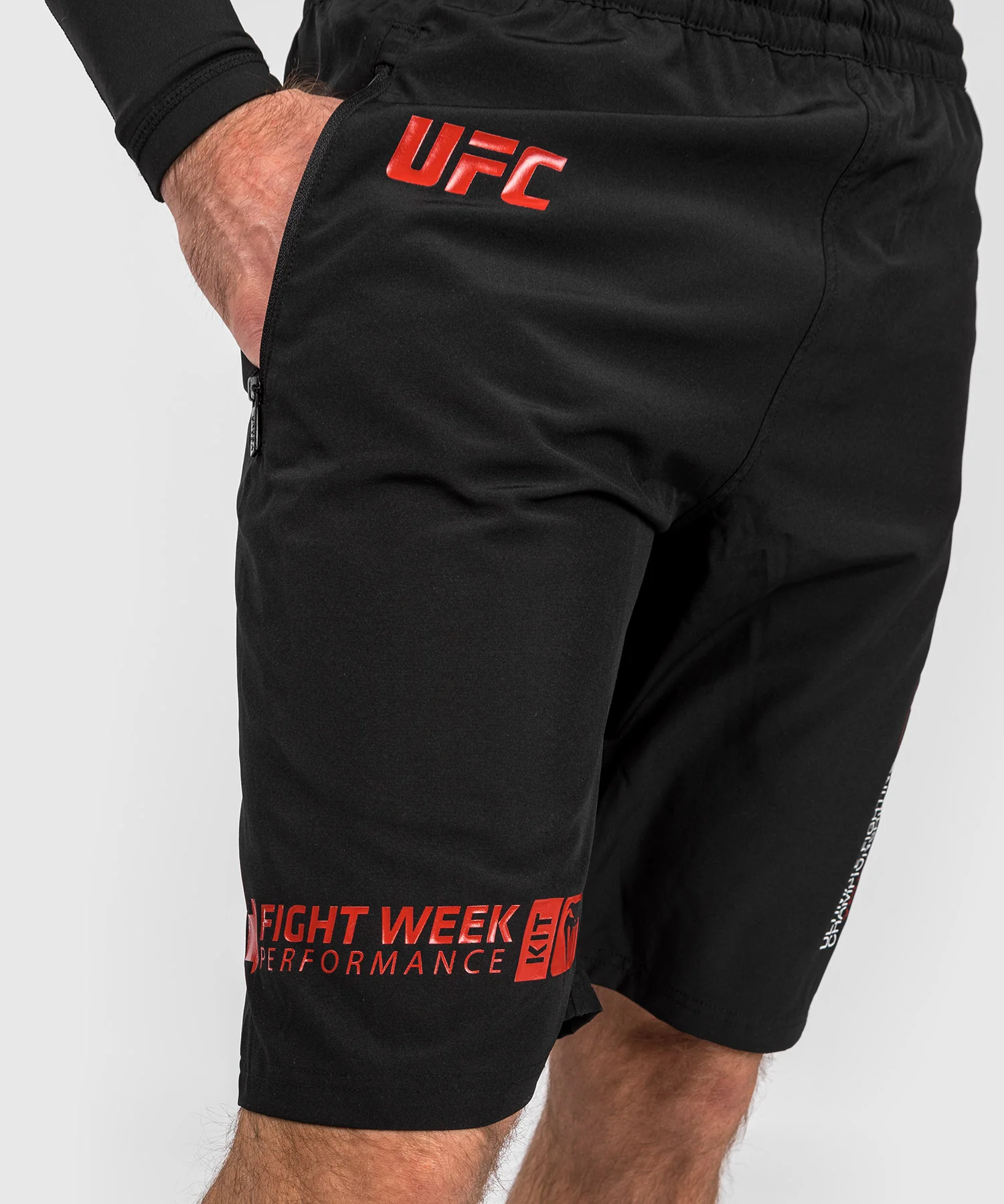 Short de performance pour Hommes UFC Adrenaline by Venum Fight Week - Noir - Image 3