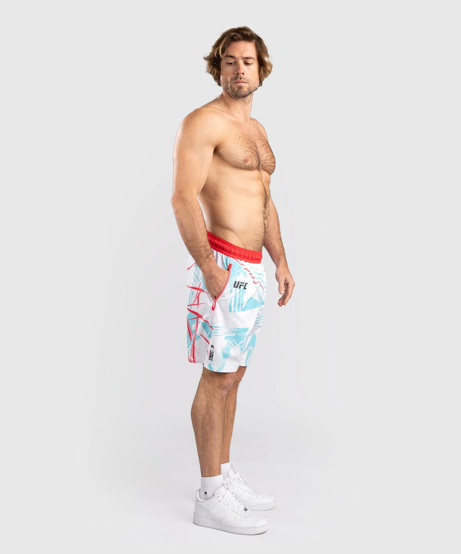 Short de performance pour Hommes UFC Fusion By Venum Miami Edition Fight Week - Blanc - Image 4
