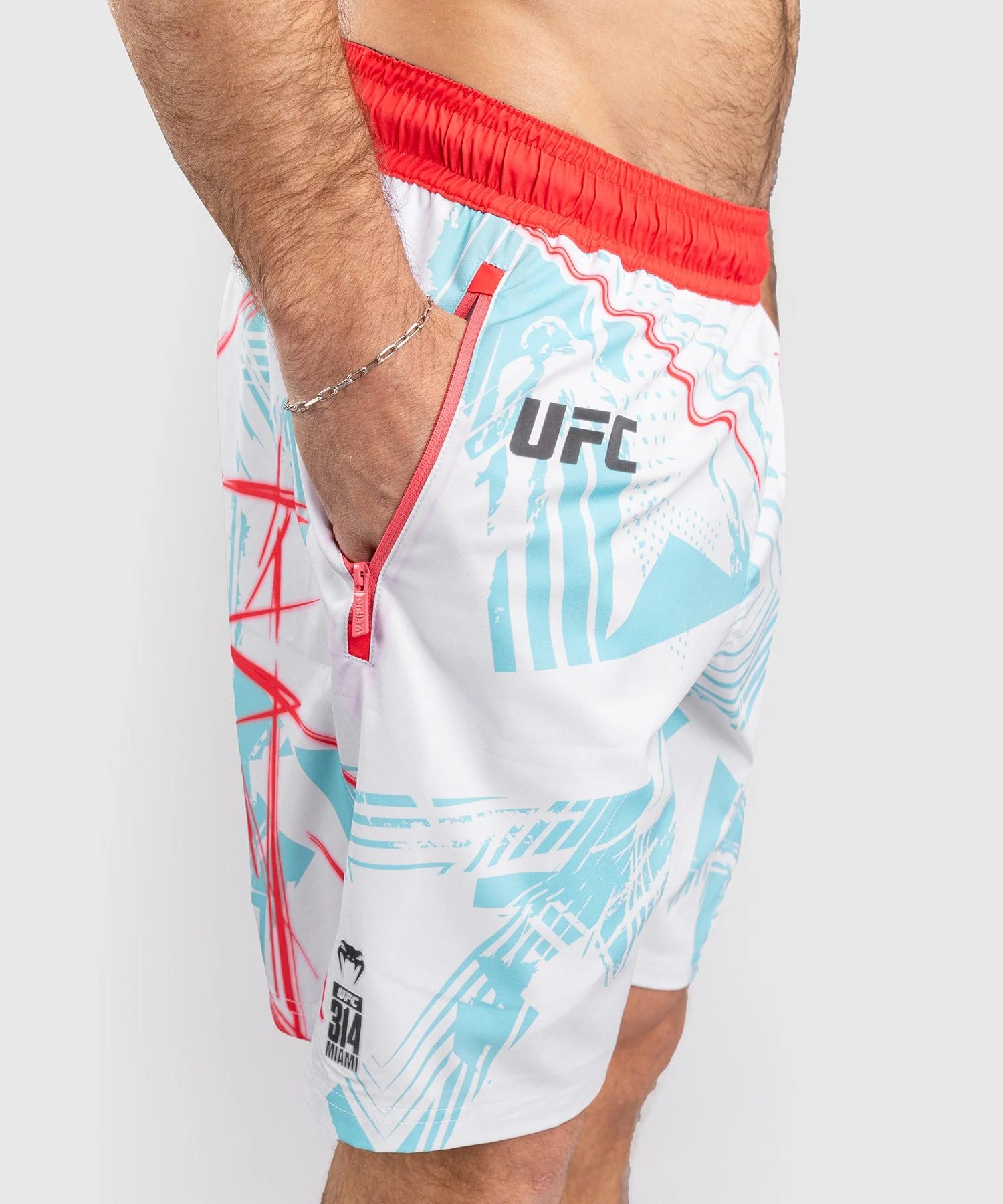 Short de performance pour Hommes UFC Fusion By Venum Miami Edition Fight Week - Blanc - Image 6