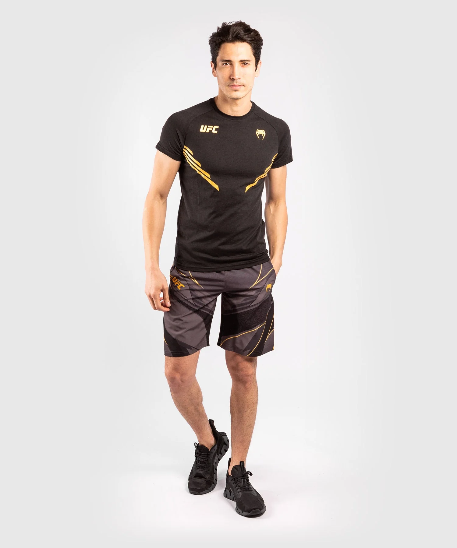 Short de Sport Homme UFC Venum Replica - Champion - Image 8