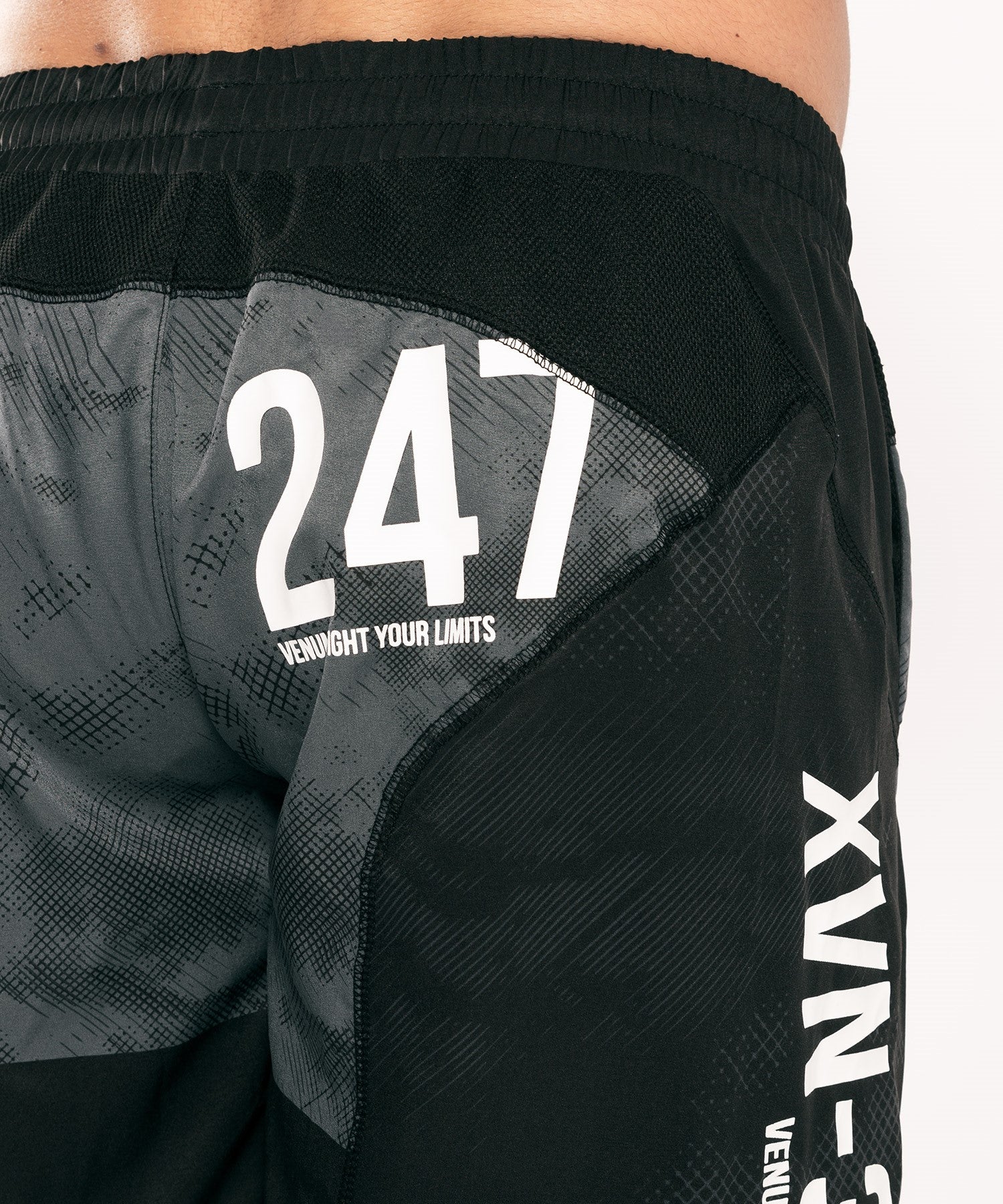 Short de Sport Venum Sky247 - Noir/Gris - Image 3